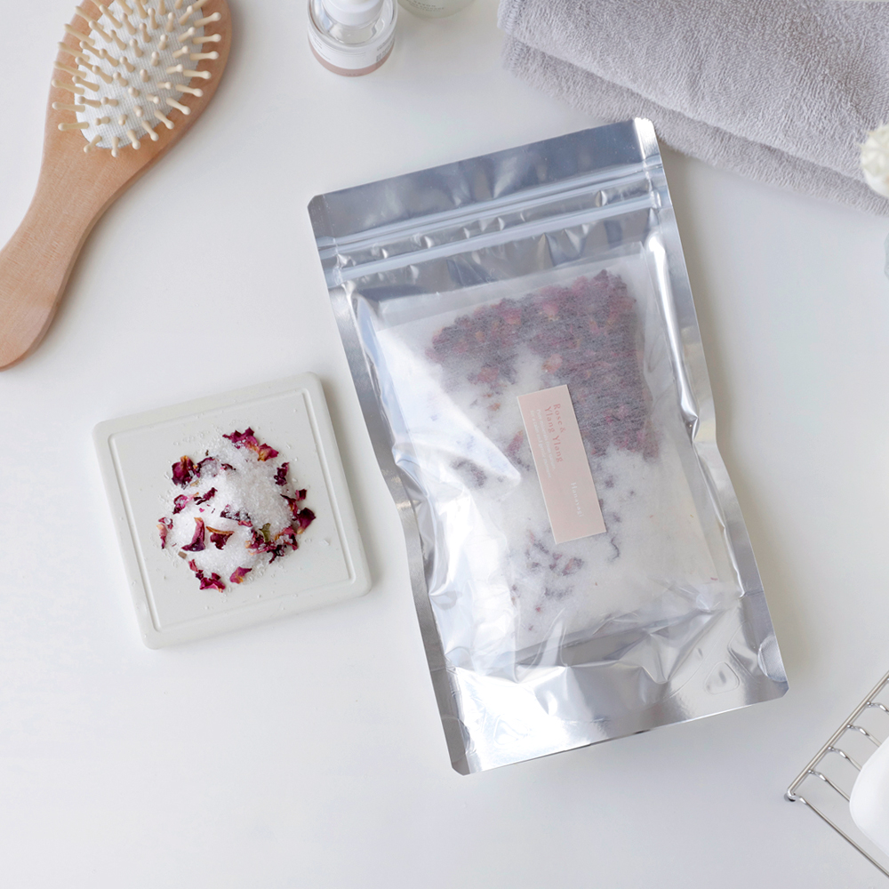 天然ハーブ入り無添加エプソムソルト │ 選べる4種の香り バスアロマ 2包入り（単品）