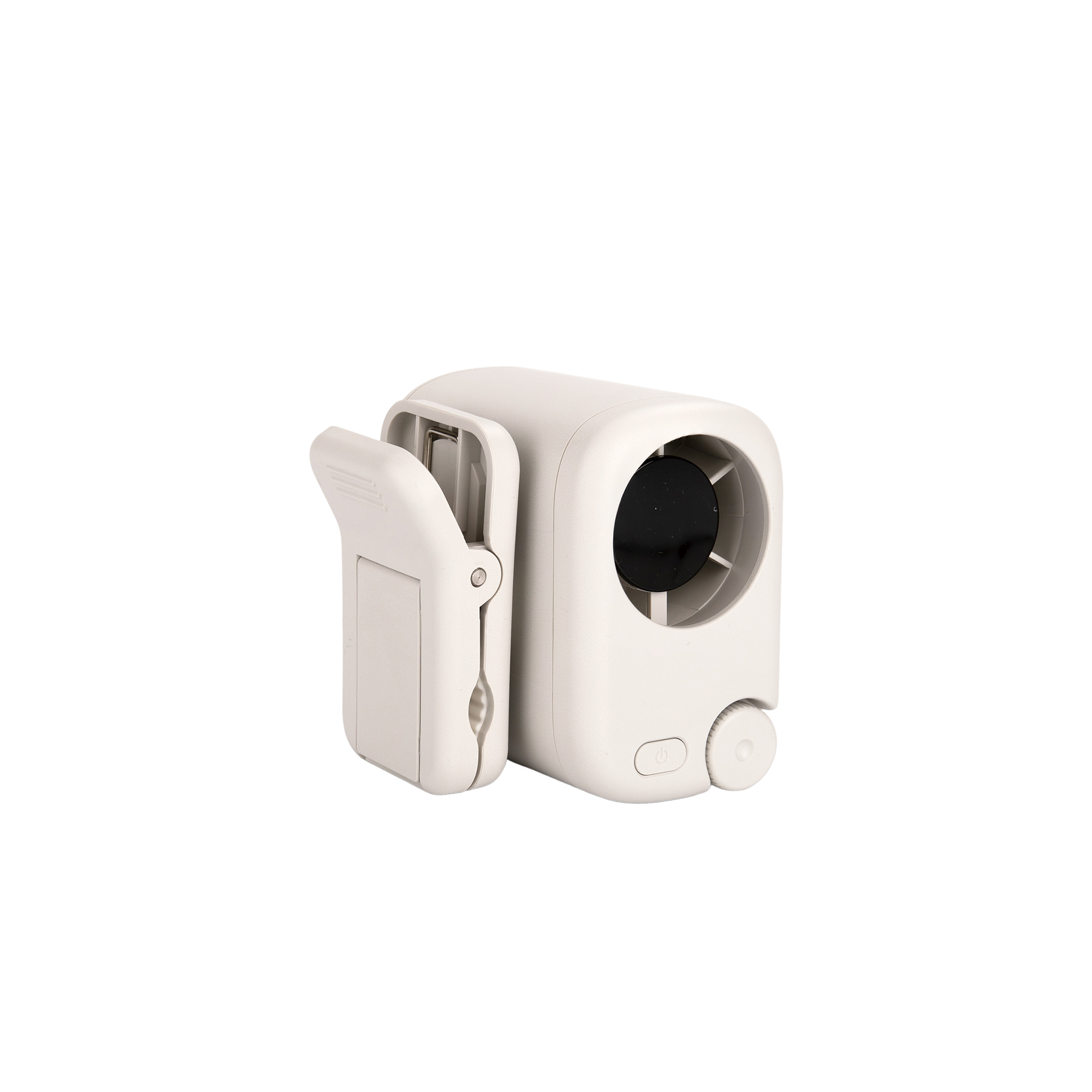 爆風級の小型ハンディファンクリップ＜風量調節可能＞