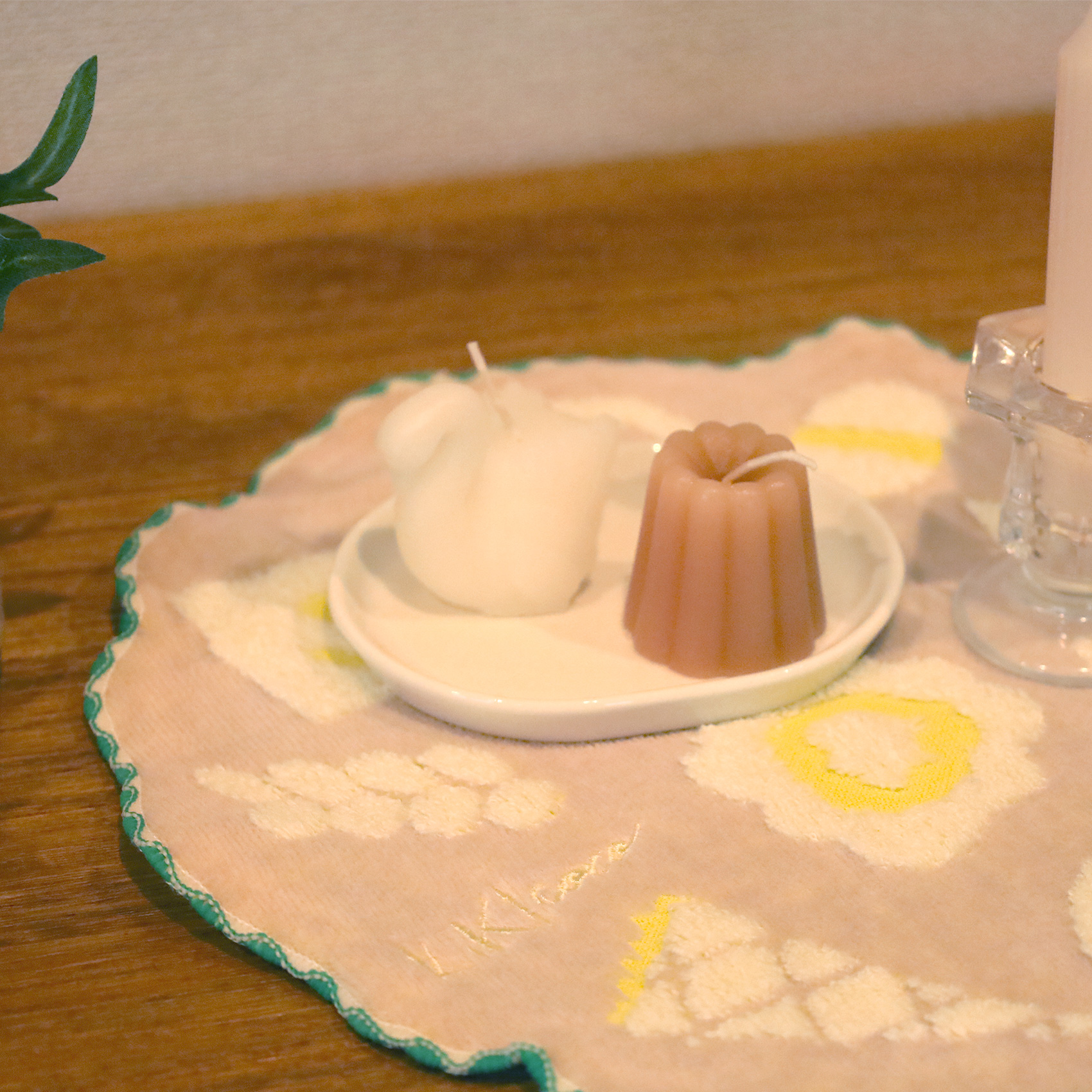 選べるハンカチと彩華やかなバスボムセット（※今だけレビューでさらに＋150pt）
