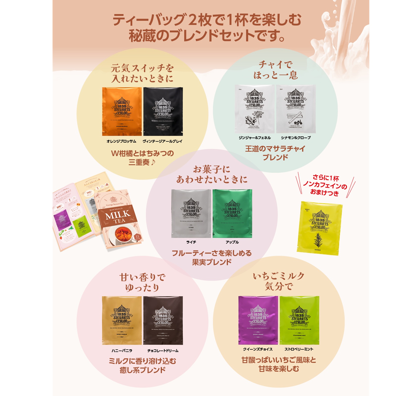 〈母の日ボックス＋カーネーション〉体に優しいクッキーと選べる紅茶のセット