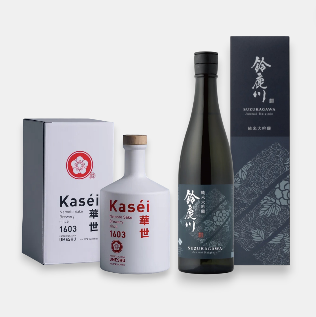 今夜は、お家でゆっくり一杯。TANP人気の日本酒と梅酒セット