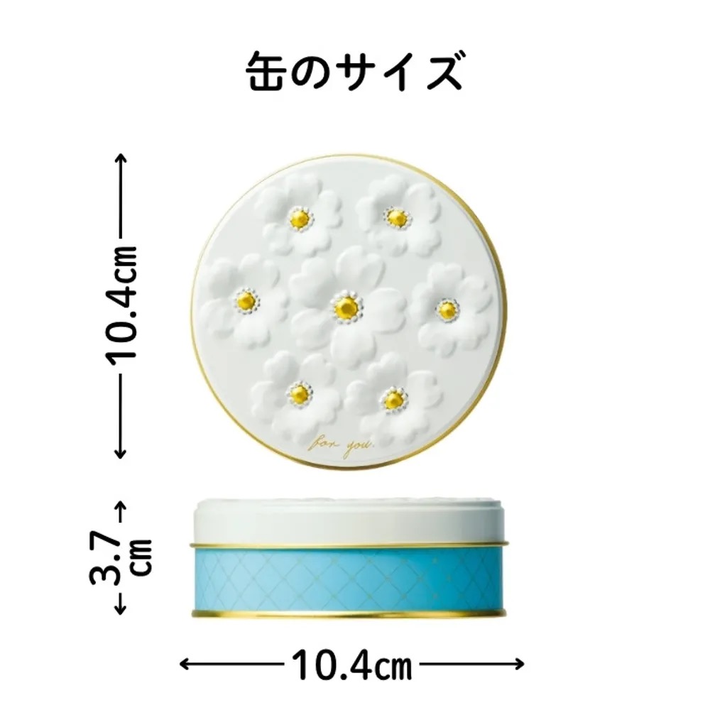 猫ver カラフルで可愛いアイシングクッキー缶