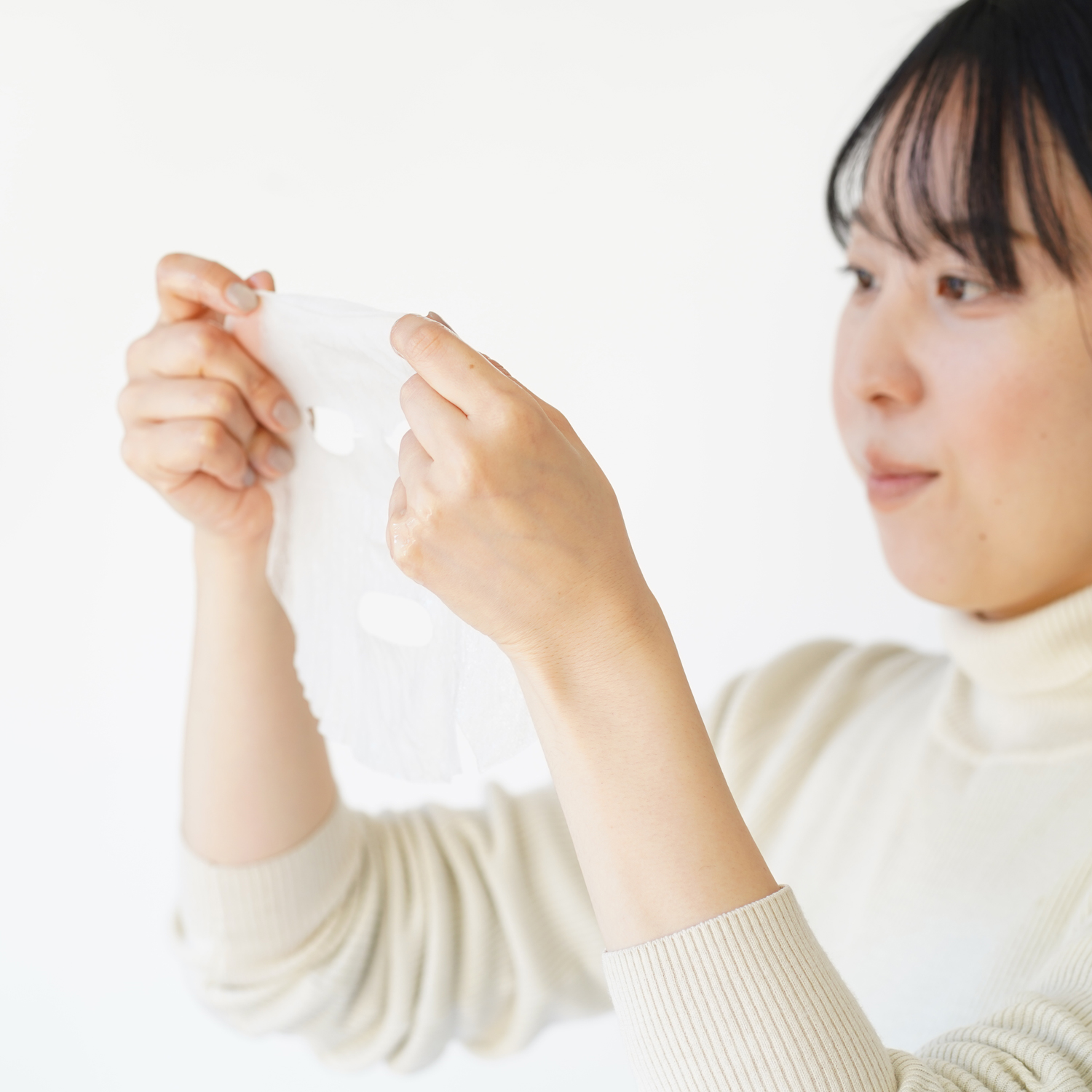 国産シルクの２STEPシートマスク