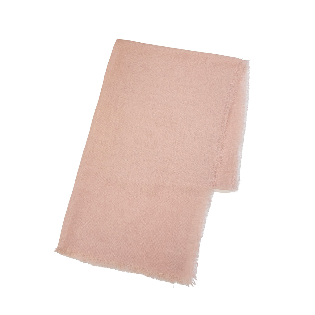 ふんわり柔らか綿麻ストール《UVケア》