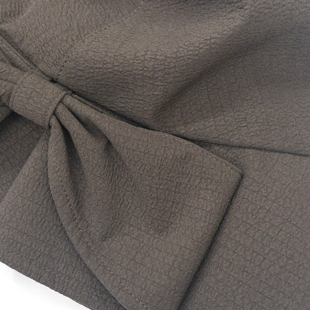 綿麻無地ストールとバックスリットハットのセット