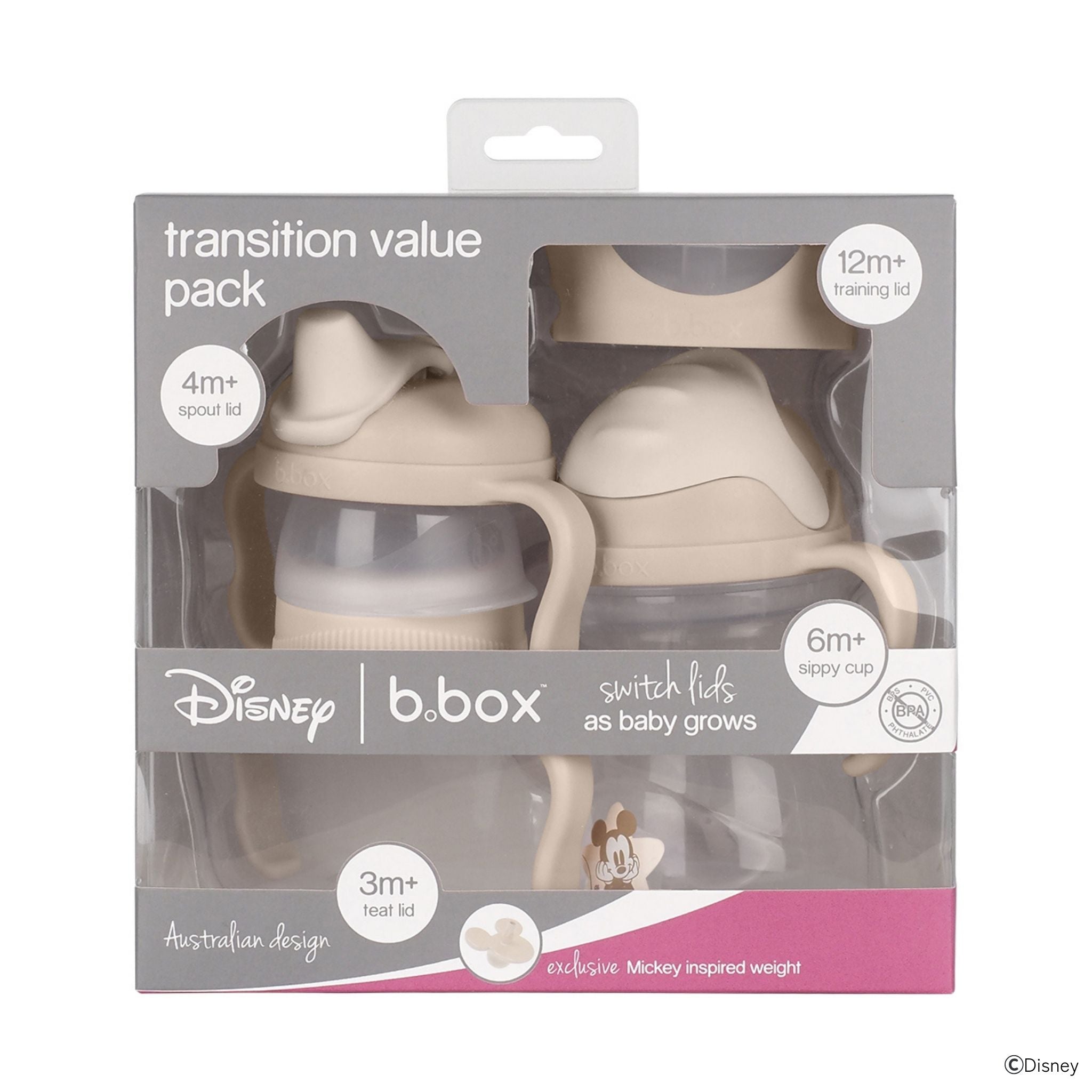Disney Transition value pack ディズニーステップアップマグパック