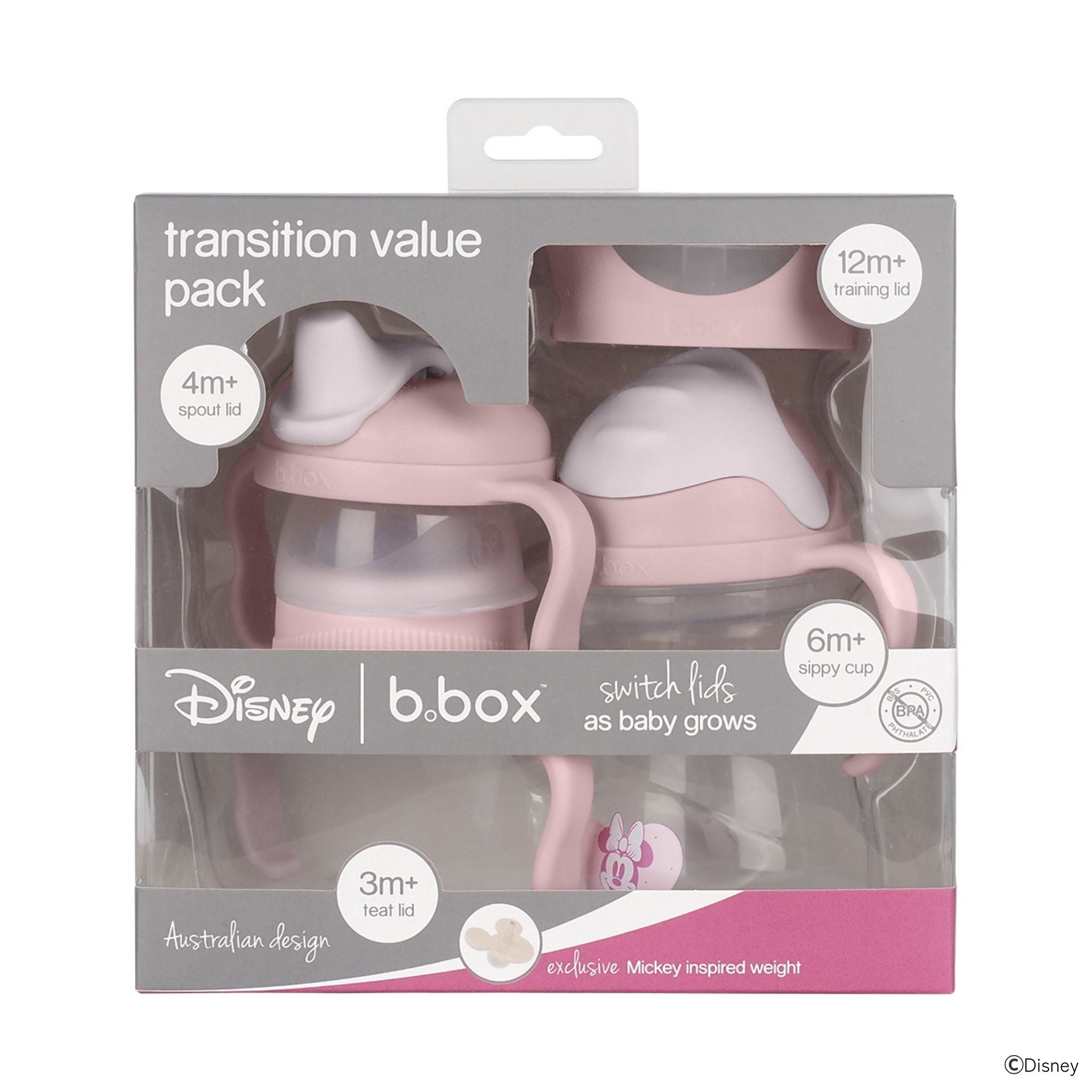 Disney Transition value pack ディズニーステップアップマグパック