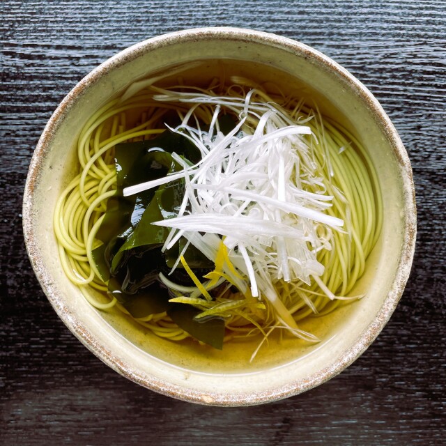 【お花のかたちの手延べ素麺】絲 3袋入（桜・抹茶・かぼちゃ）