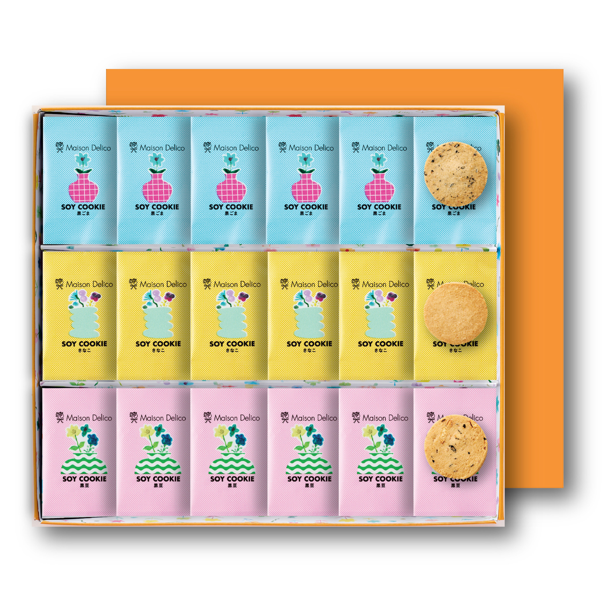 母の日のプレゼントに！カーネーションと体に優しいソイクッキーギフトのセット