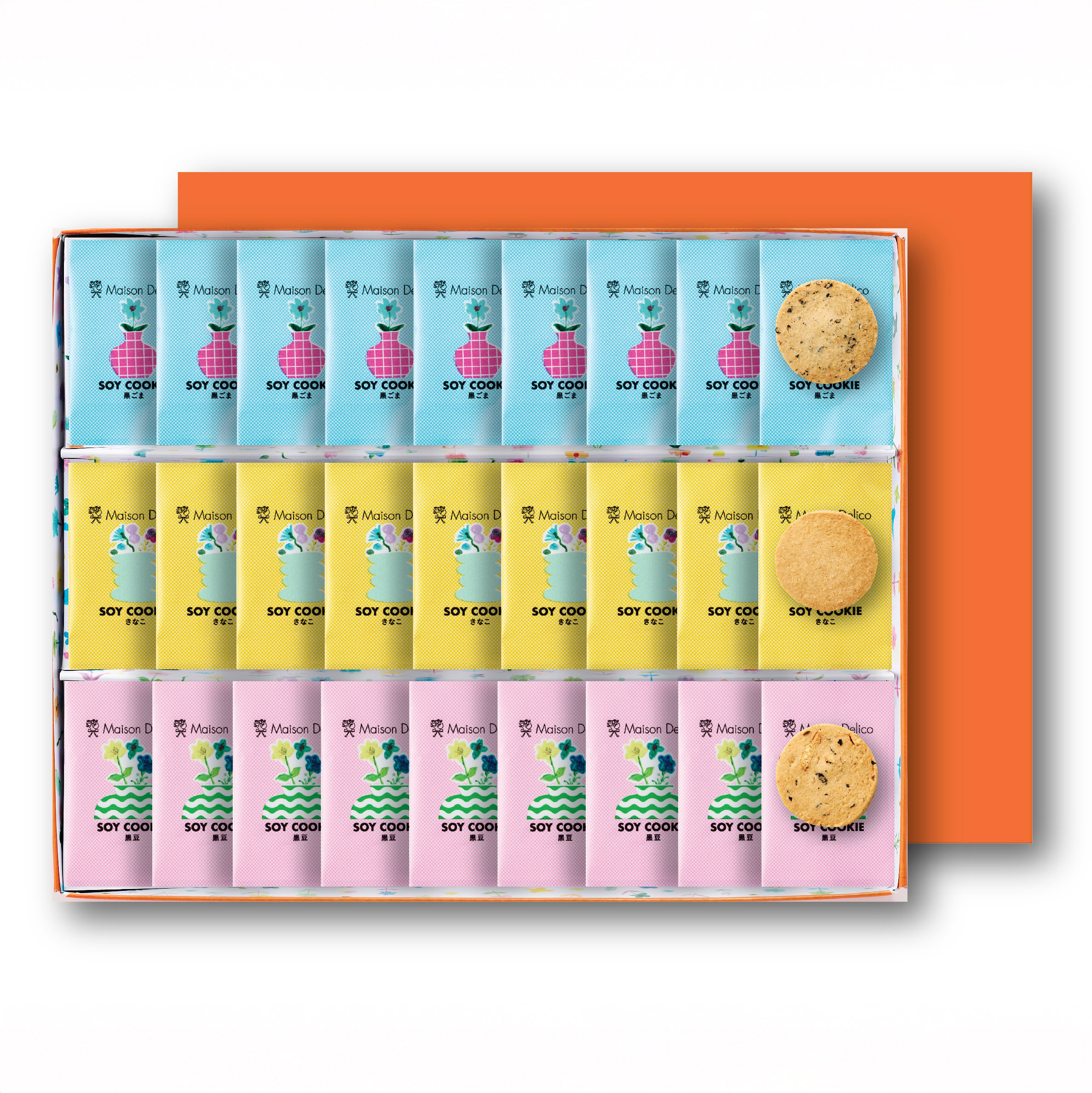 母の日のプレゼントに！カーネーションと体に優しいソイクッキーギフトのセット