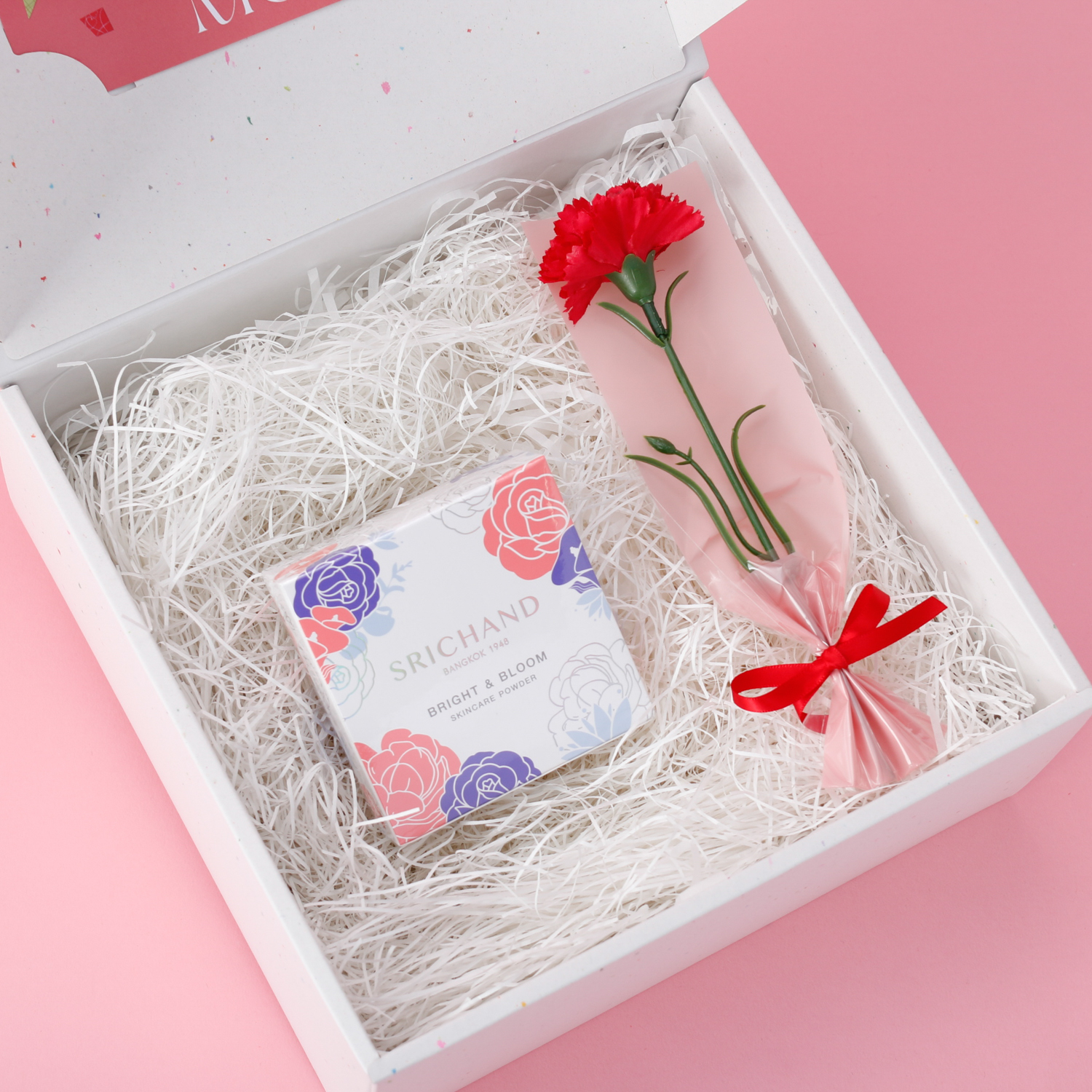 母の日のプレゼントに！カーネーションと選べる暑い夏を乗り切るコスメのセット