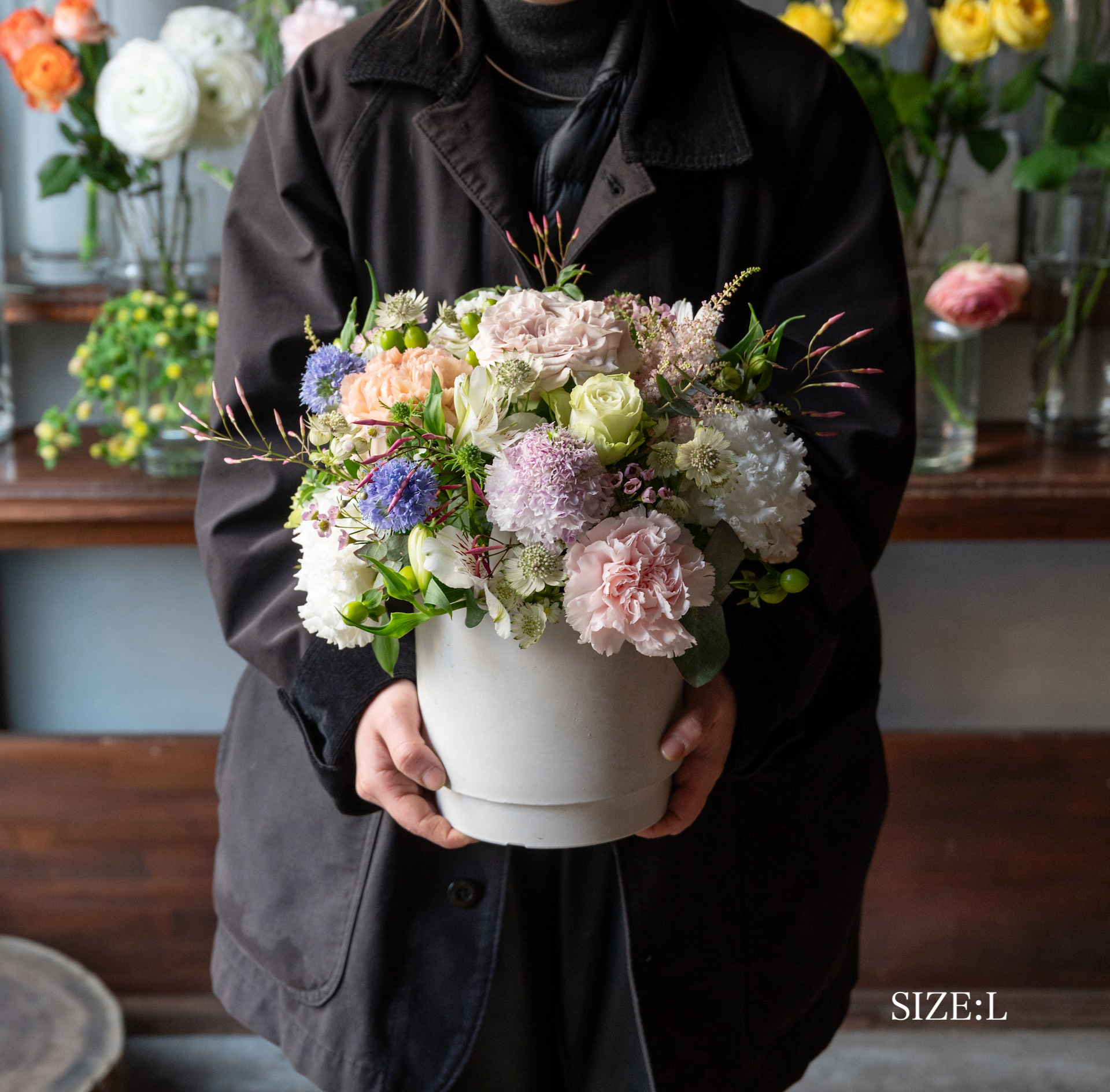 【母の日ギフト2026】Mother's Day Arrangement -NATURAL-