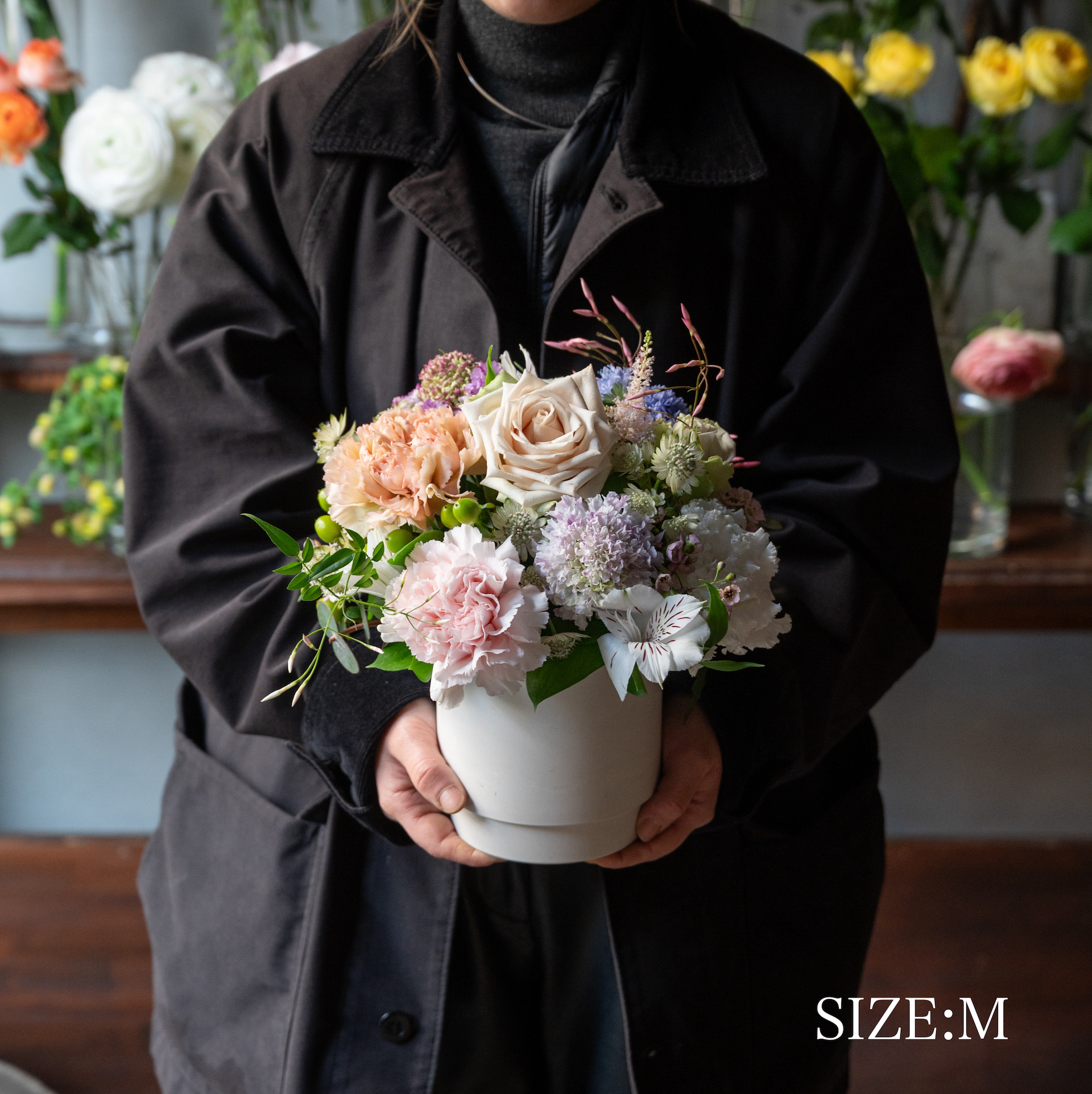 【母の日ギフト2026】Mother's Day Arrangement -NATURAL-