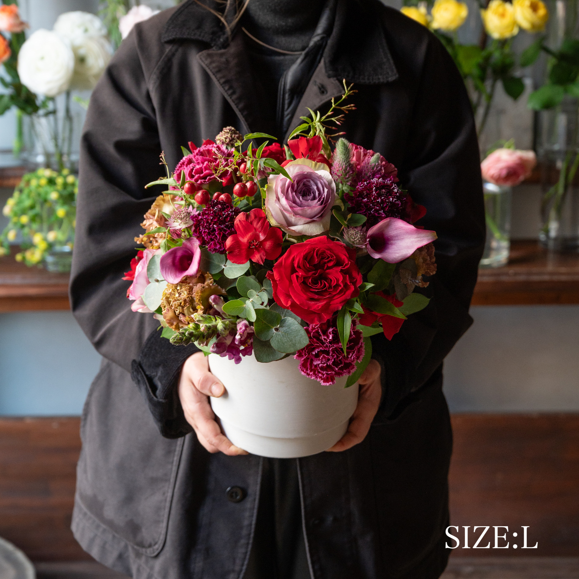 【母の日ギフト2026】Mother's Day Arrangement -CHIC-