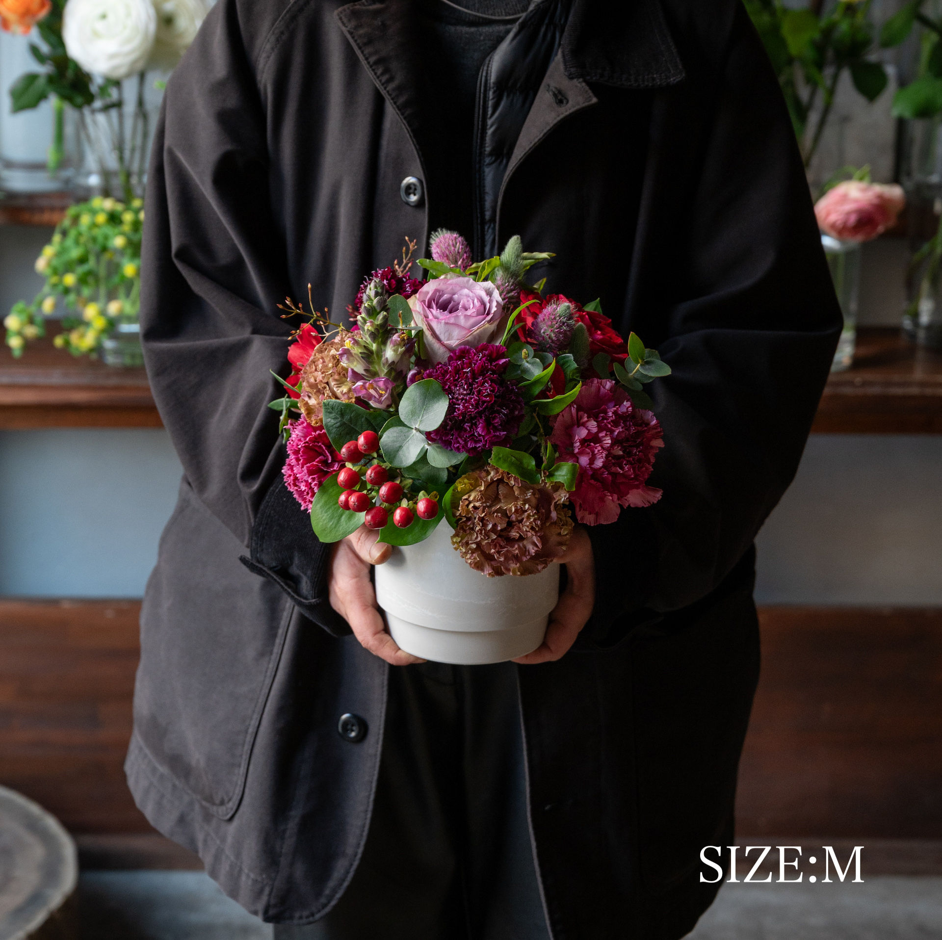 【母の日ギフト2026】Mother's Day Arrangement -CHIC-