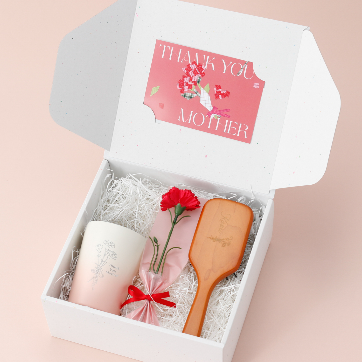 【BOXセット】母の日タンブラー&アヴェダパドルブラシ