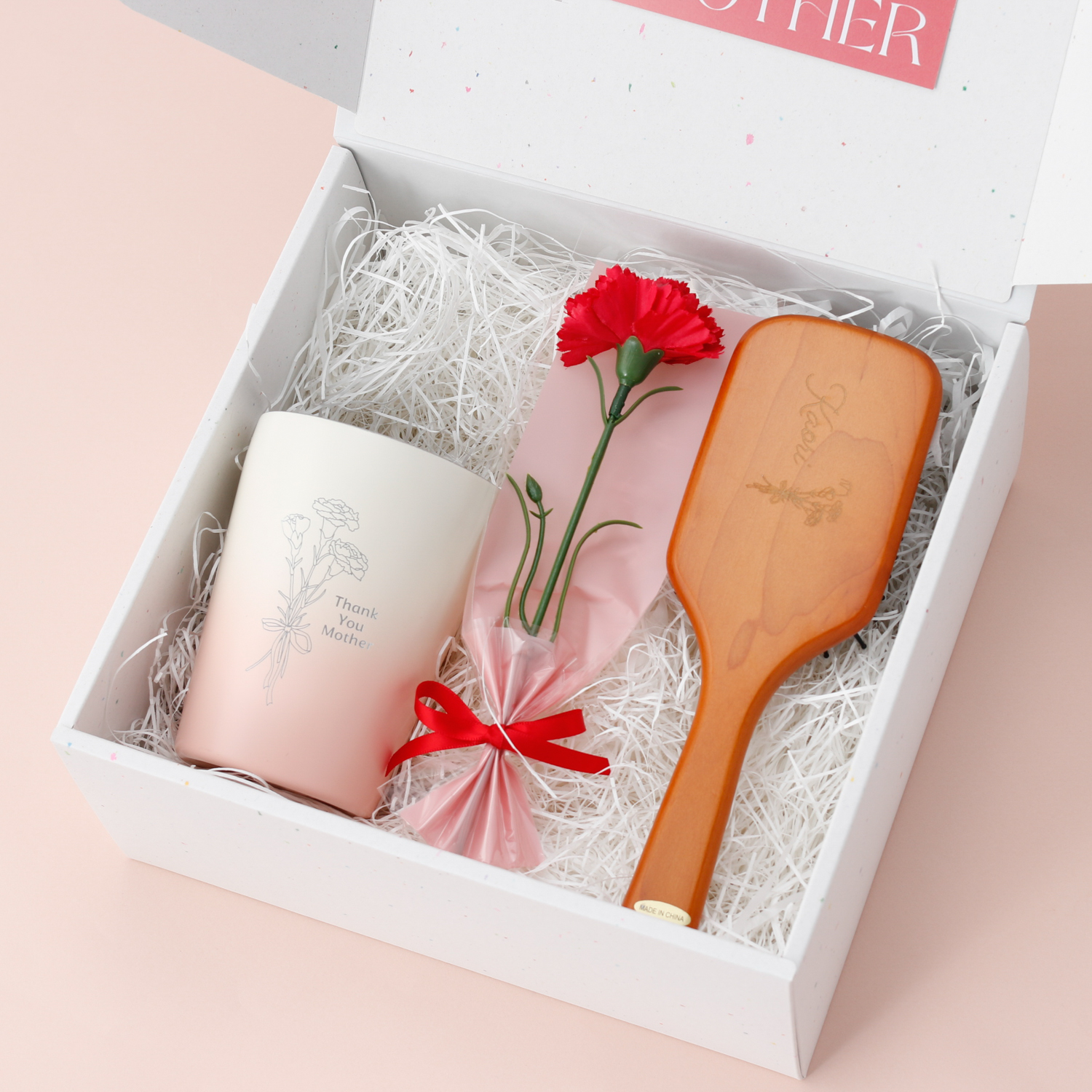 【BOXセット】母の日タンブラー&アヴェダパドルブラシ