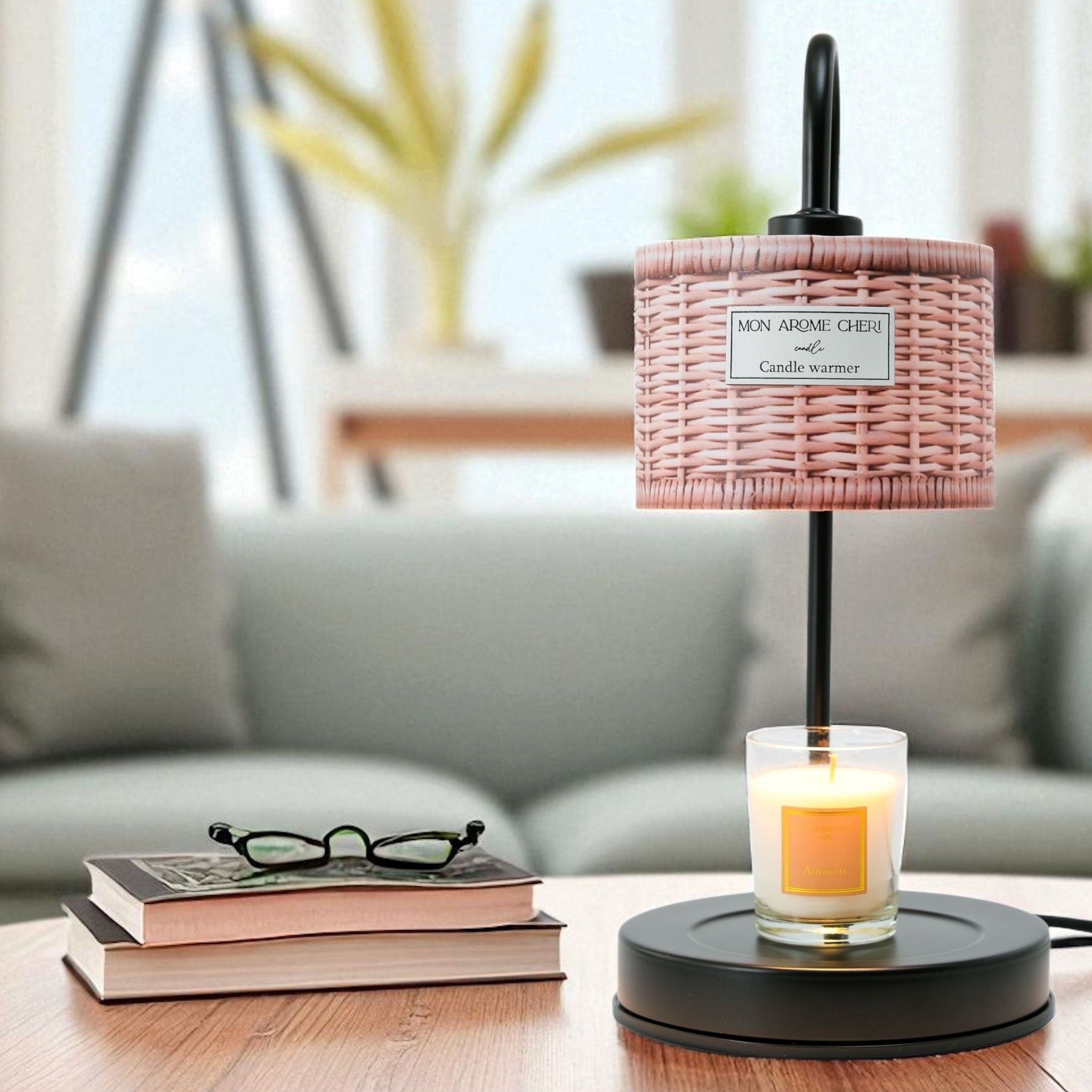 母の日限定 ありがとうを贈る癒しのフルギフト　キャンドルウォーマー＆アロマキャンドル＆フェイスマスク