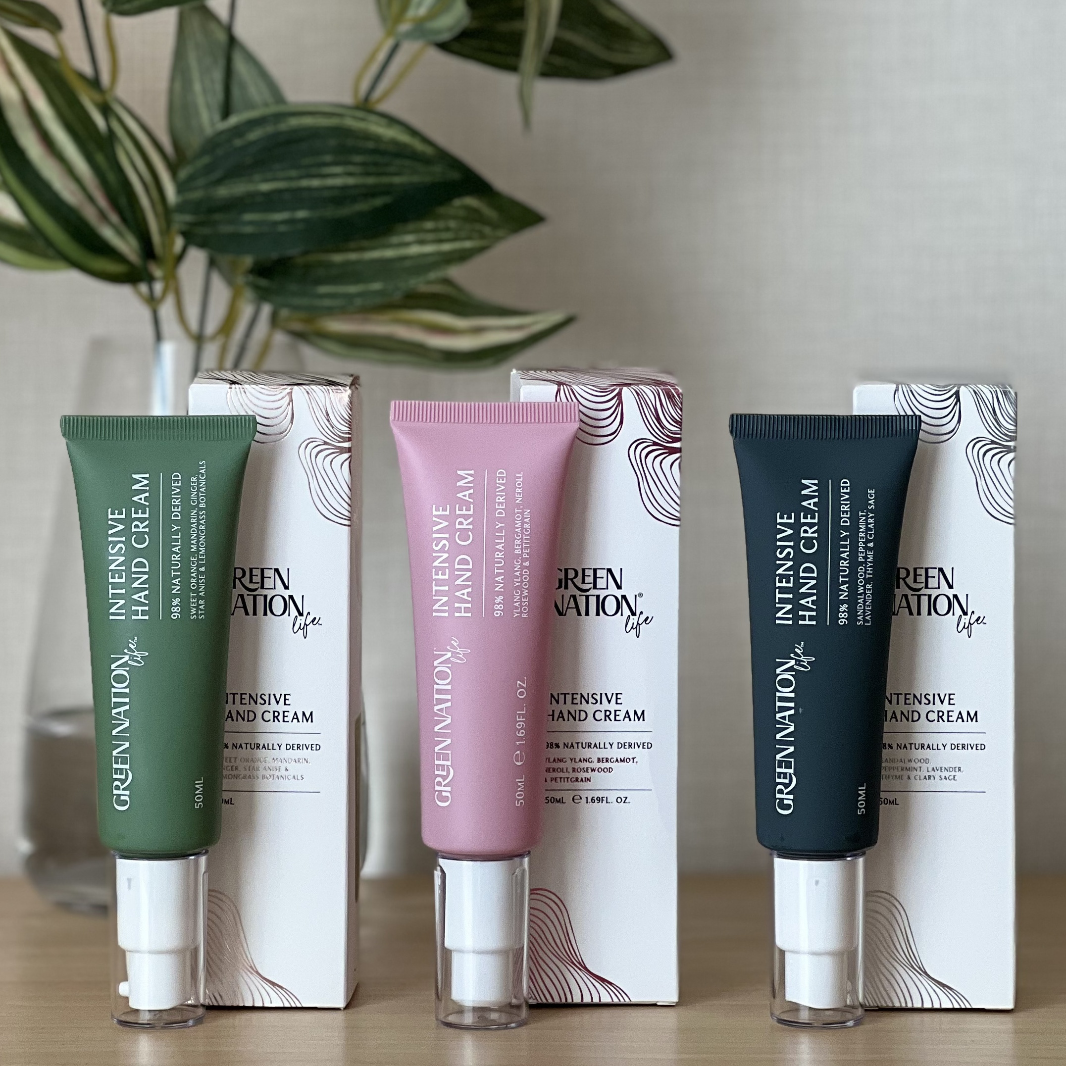 【植物のうるおいで手肌を健やかに】インテンシブハンドクリーム50ml