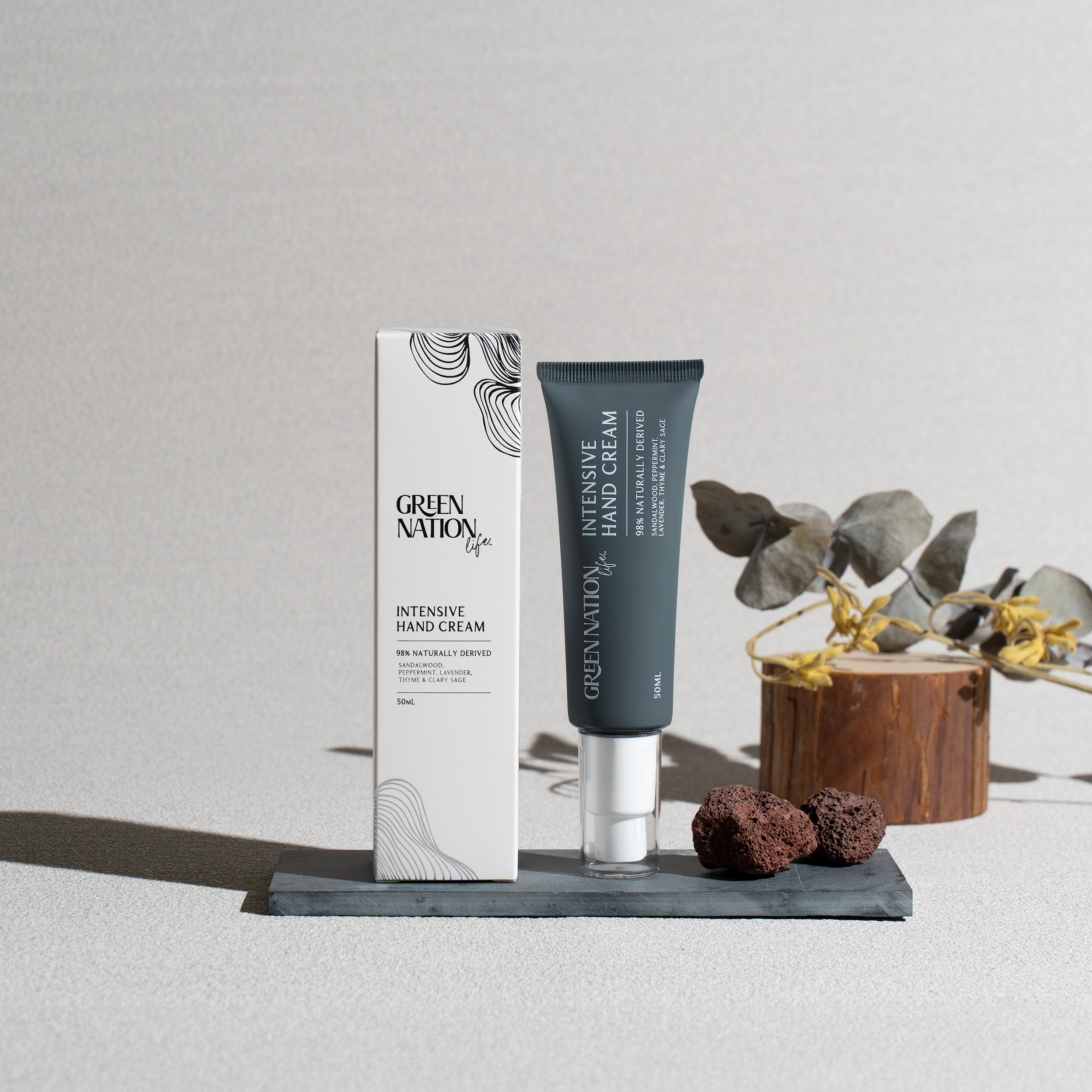【植物のうるおいで手肌を健やかに】インテンシブハンドクリーム50ml
