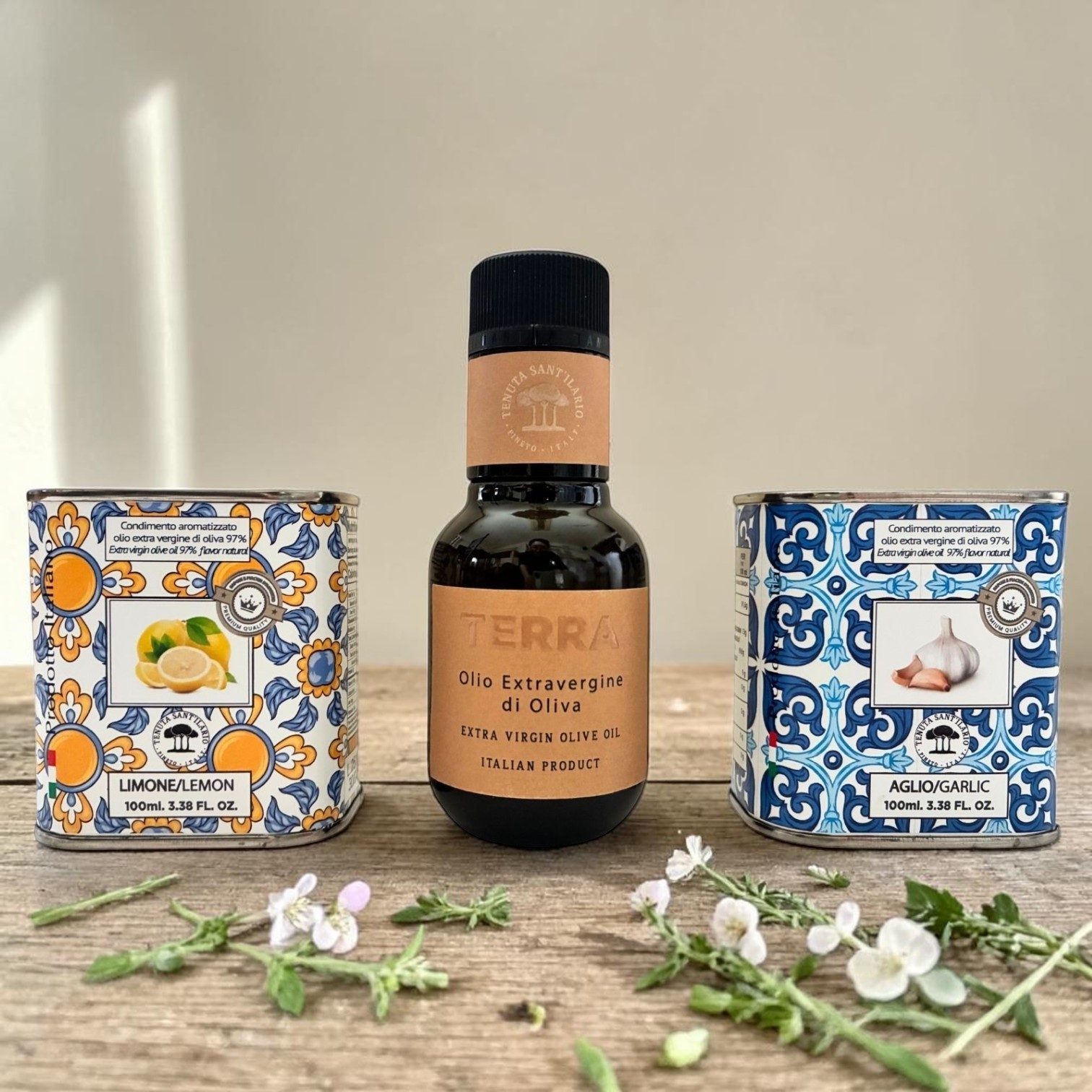 【調味料ギフト】美味しい味わい人気ベスト3オイルセット（テッラ）