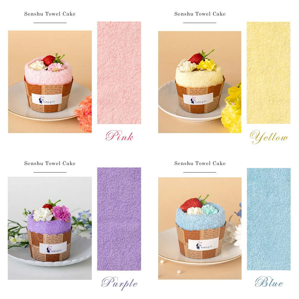 タオルケーキ  マフィン ハンカチ 日本製泉州タオル 