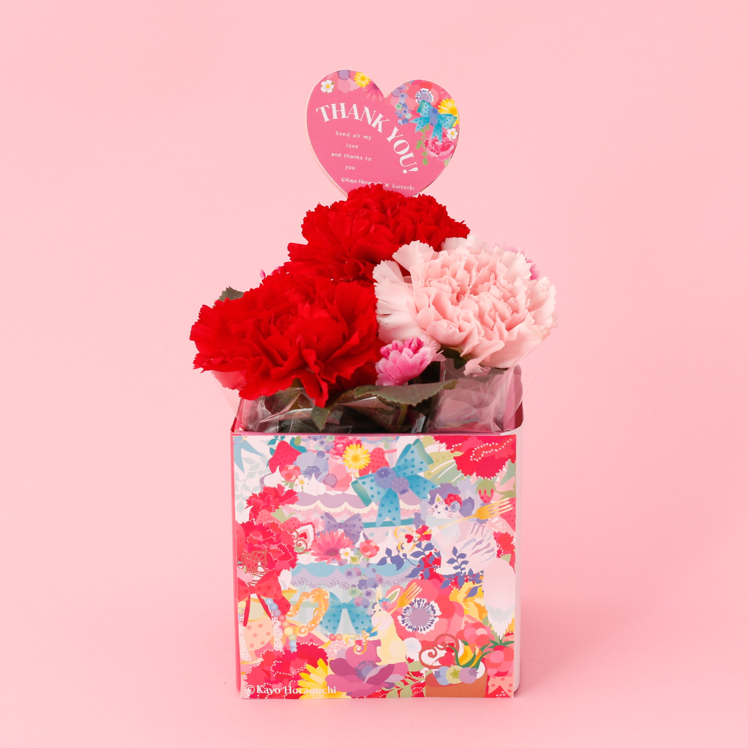 【Mother's DAY】選べる母の日限定生花＆オリジナルバスボム9個入り