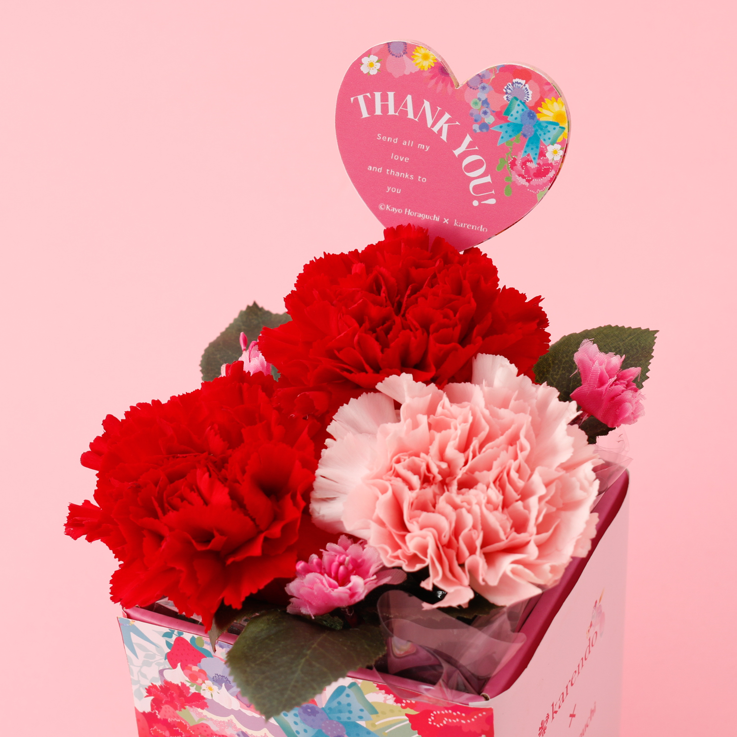 【Mother's DAY】選べる母の日限定生花＆オリジナルバスボム9個入り