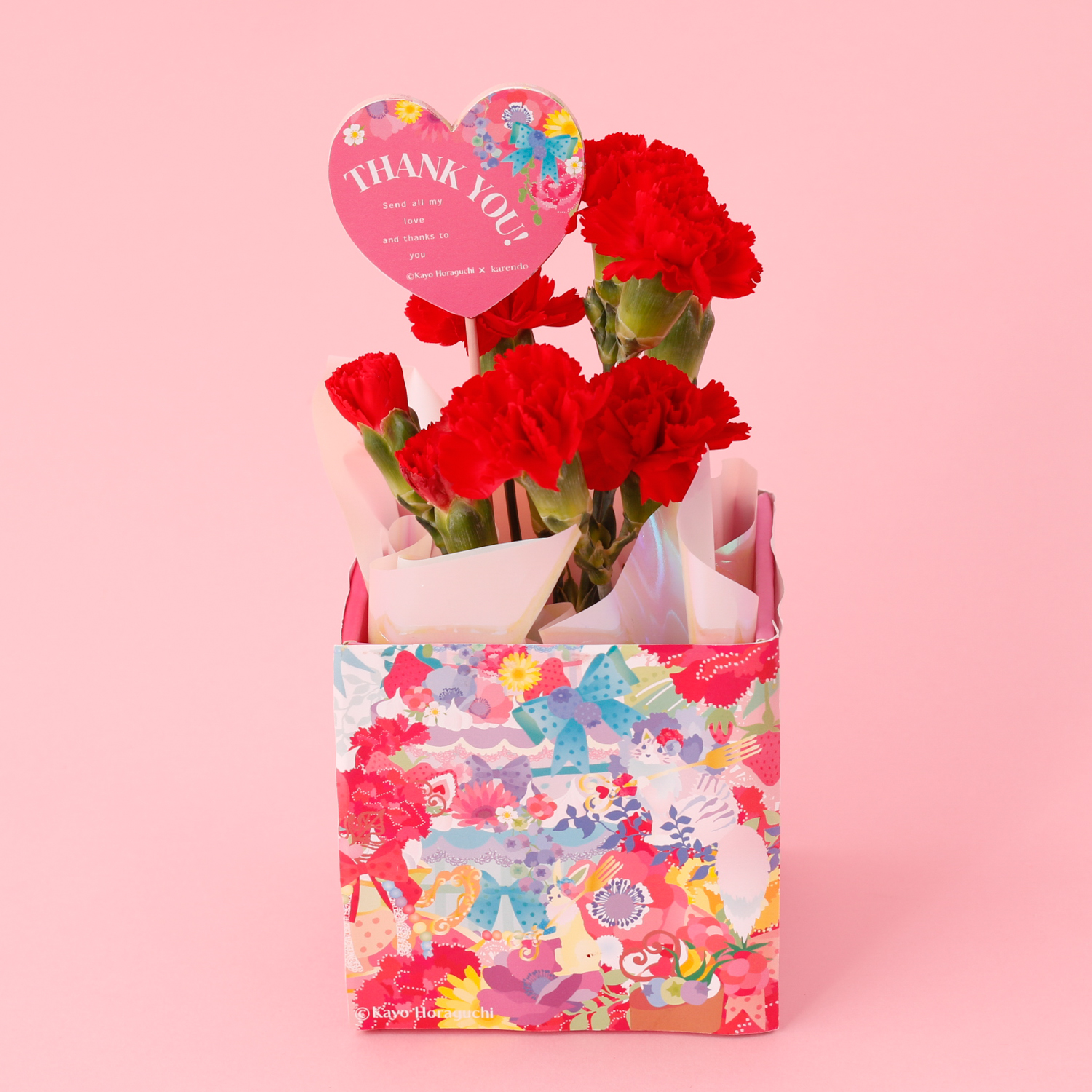 【Mother's DAY】選べる母の日限定生花＆オリジナルバスボム9個入り