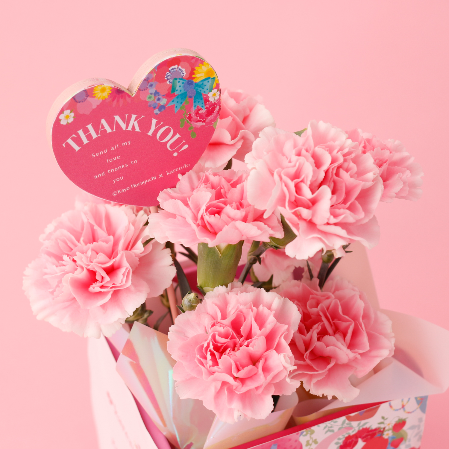 【Mother's DAY】選べる母の日限定生花＆オリジナルバスボム9個入り