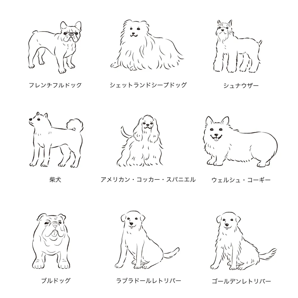 【BOXペアセット】選べる犬19種 ステンレスサーモタンブラー380ml  名入れ