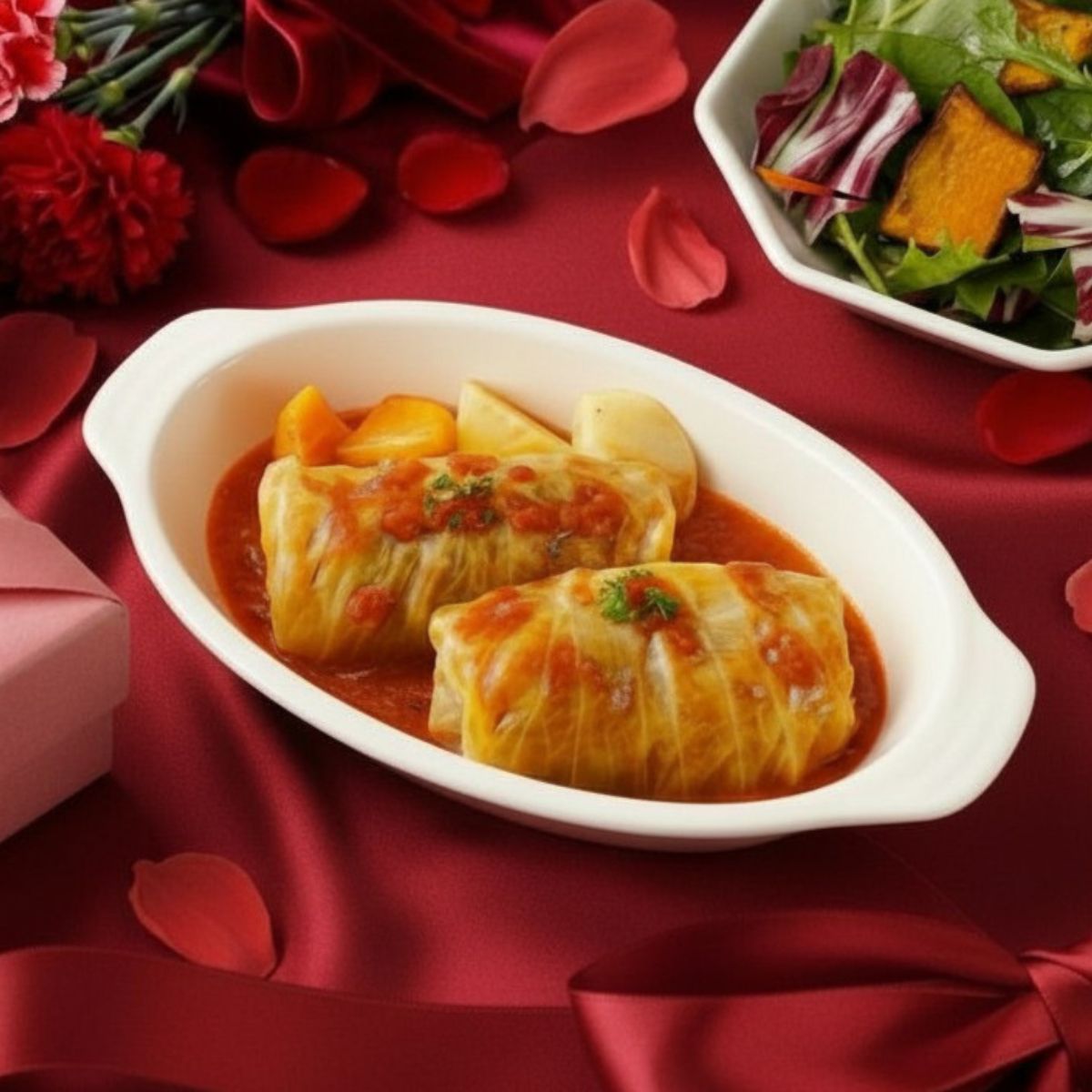 【母の日ギフト】温めるだけの国産冷凍ごはんプレート 4食セット「Vivid TABLE」