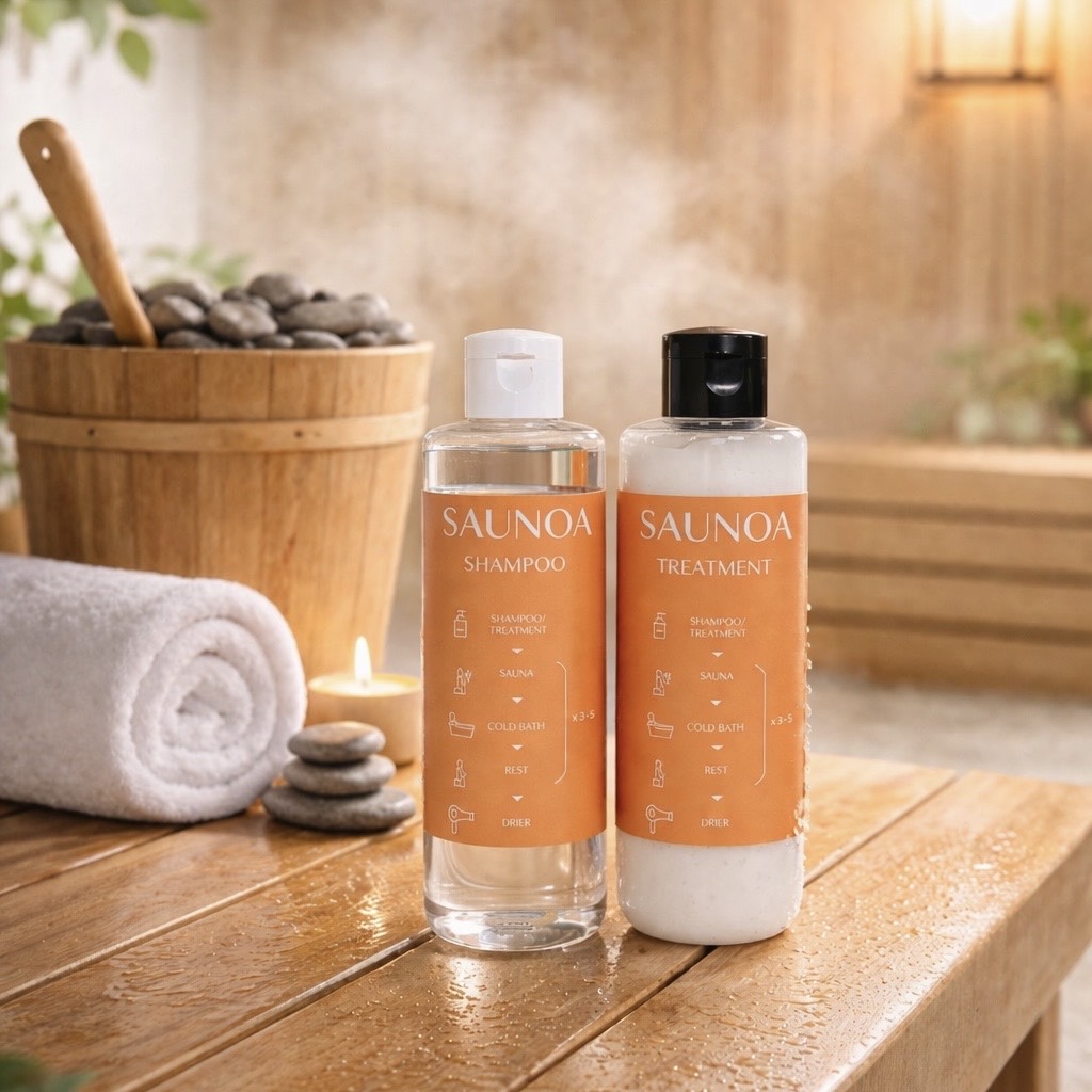 SAUNOAシャンプー＆トリートメント　Banya Blend