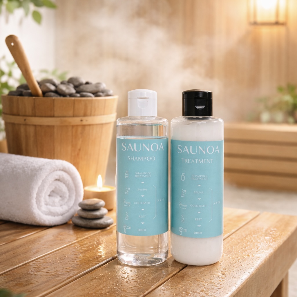 SAUNOAシャンプー＆トリートメント　Flow Blend