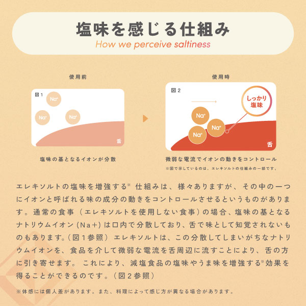 エレキソルト スプーン