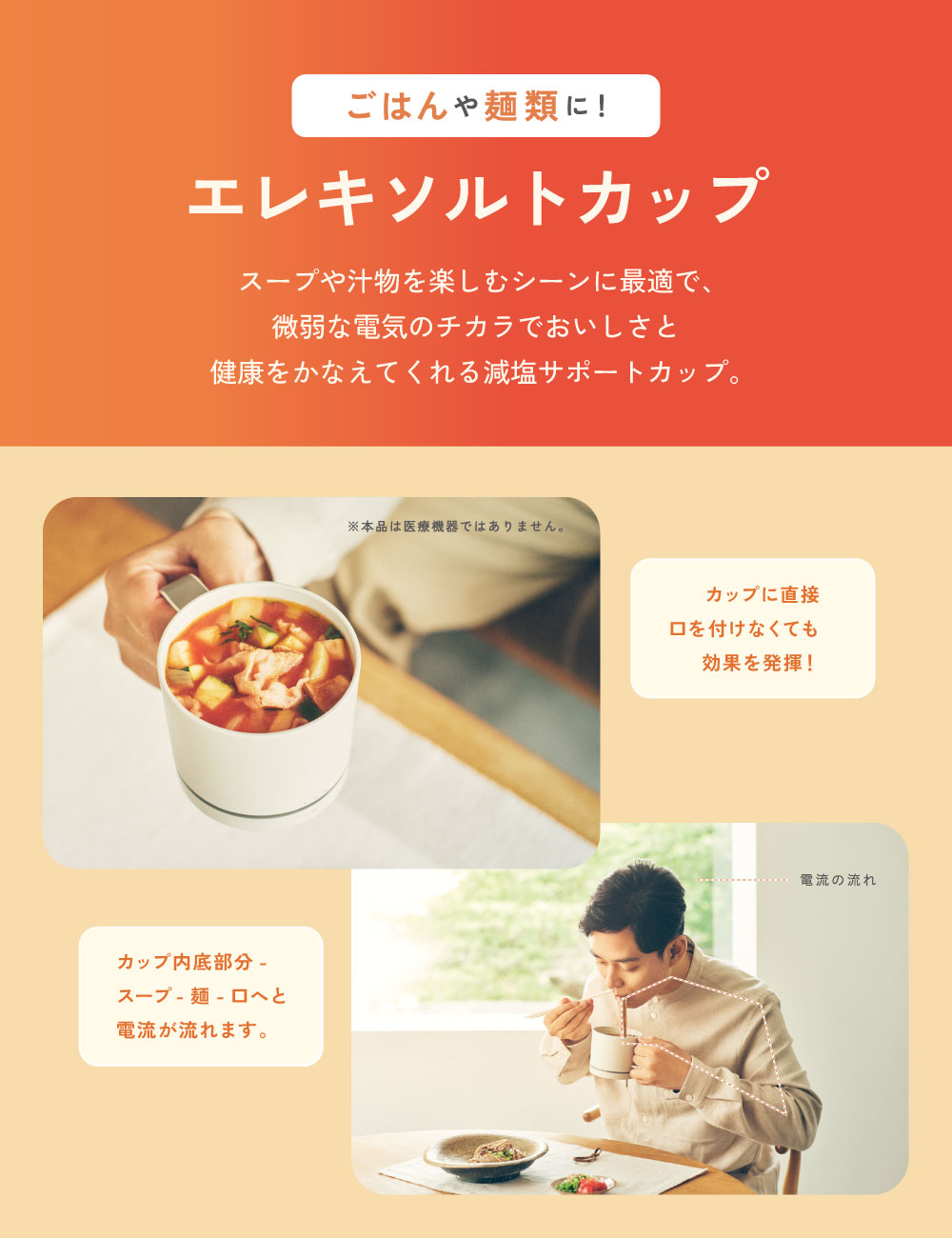 エレキソルト カップ