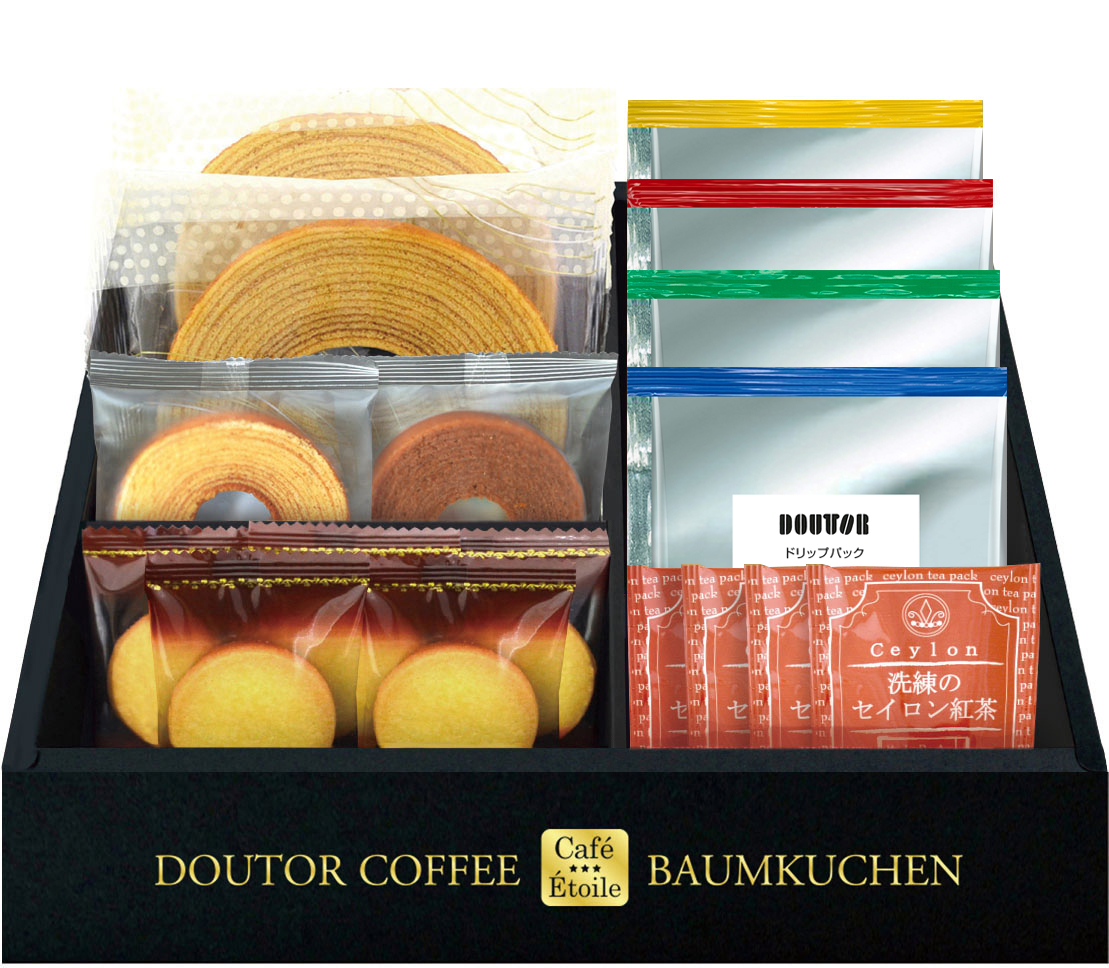 ドトールコーヒー＆バウムクーヘンセット