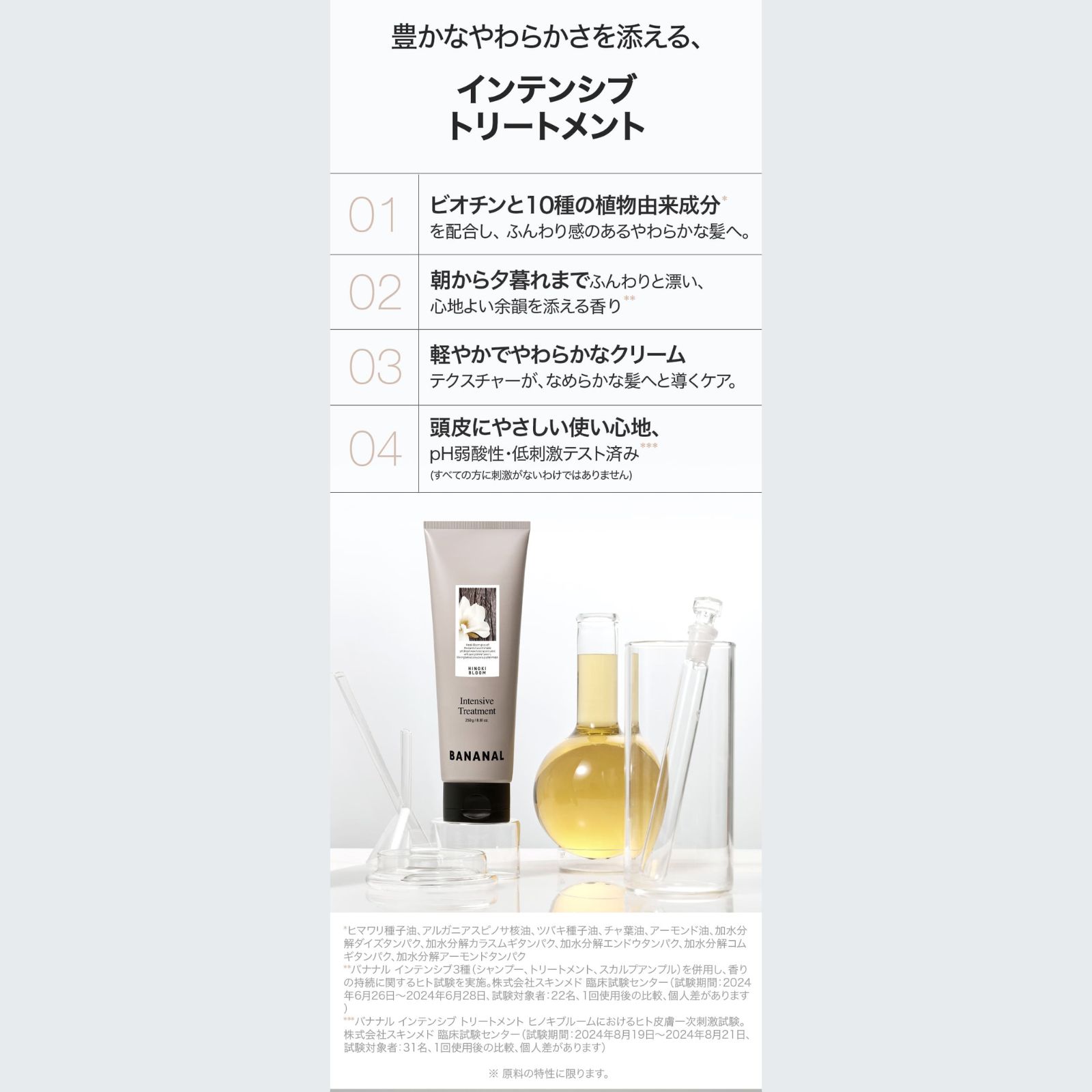 インテンシブシャンプー ヒノキブルーム(シャンプー&トリートメント)