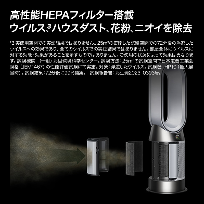 【1台3役の扇風機で一年中快適に】Purifier Hot+Cool Gen1