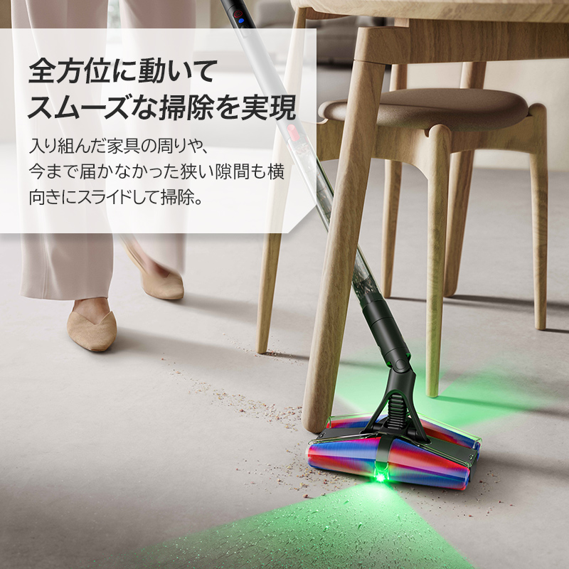 【世界で最もスリムな掃除機】 PencilVac Fluffycones