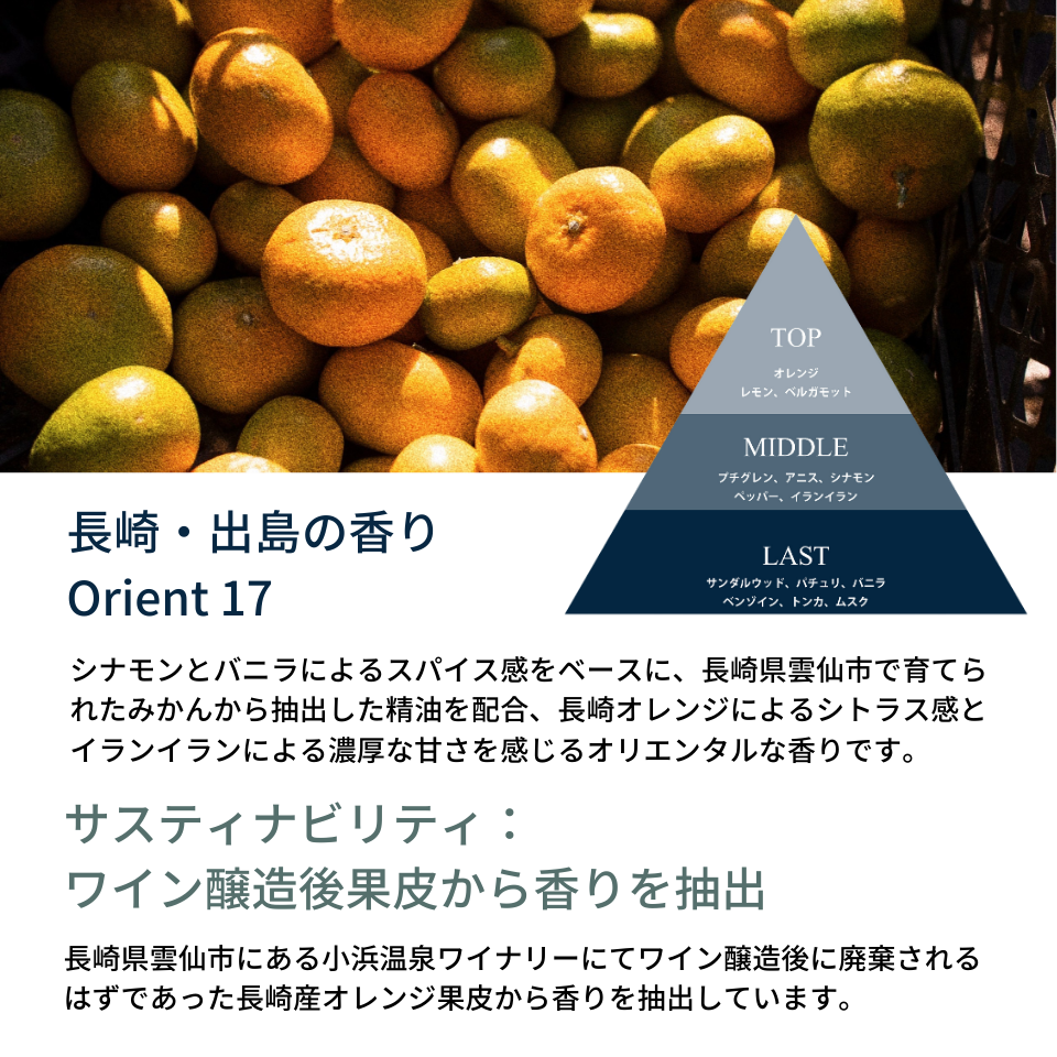 九州の香りを楽しむバスパウダー6種のセット
