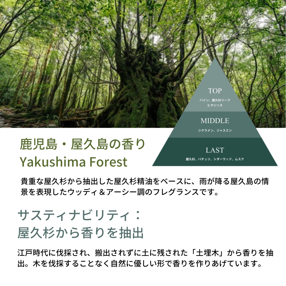 九州の香りを楽しむバスパウダー6種のセット
