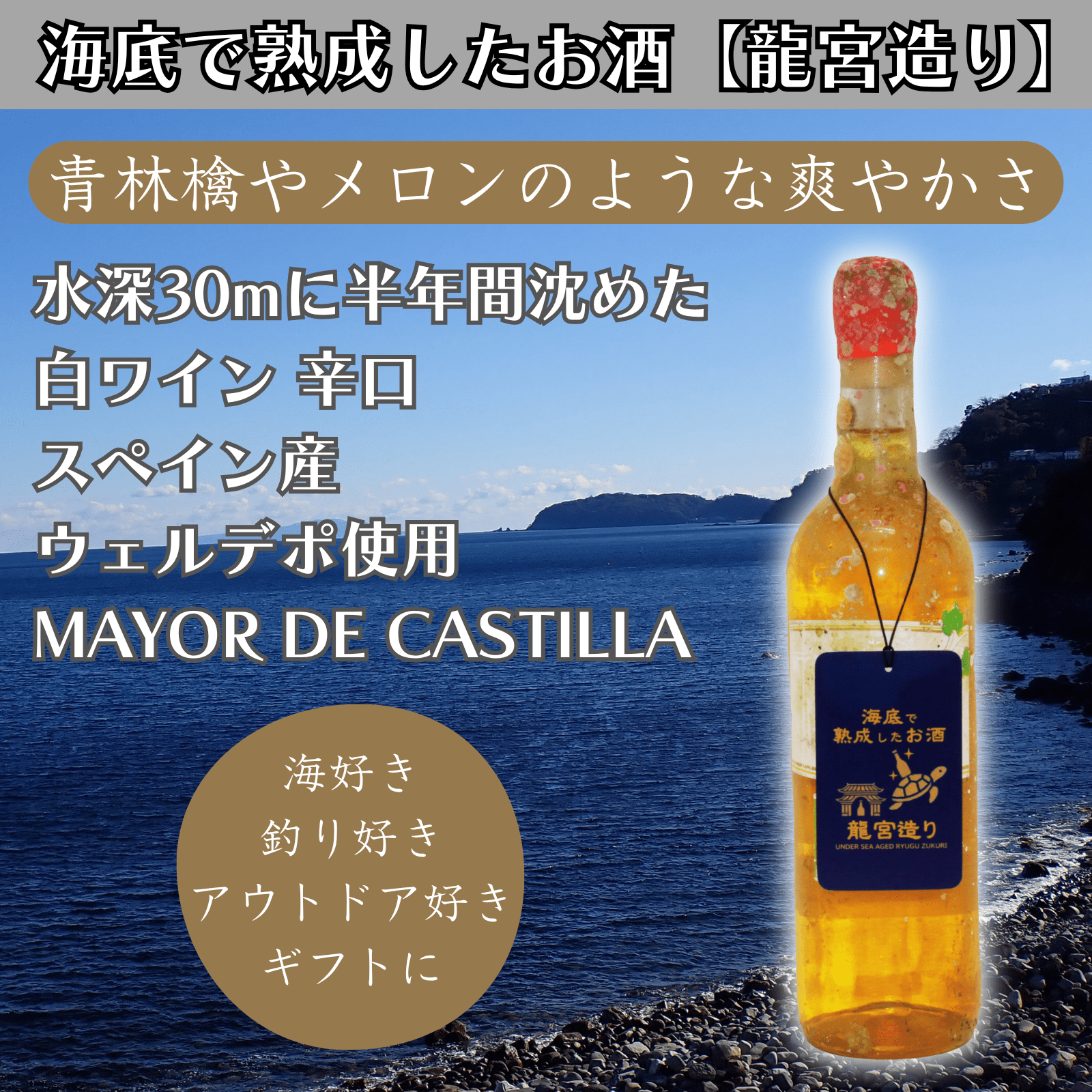 【青りんごやメロンのような爽やかさ】 スペイン産ヴェルデボ 白ワイン 辛口 MAYOR DE CASTILLA