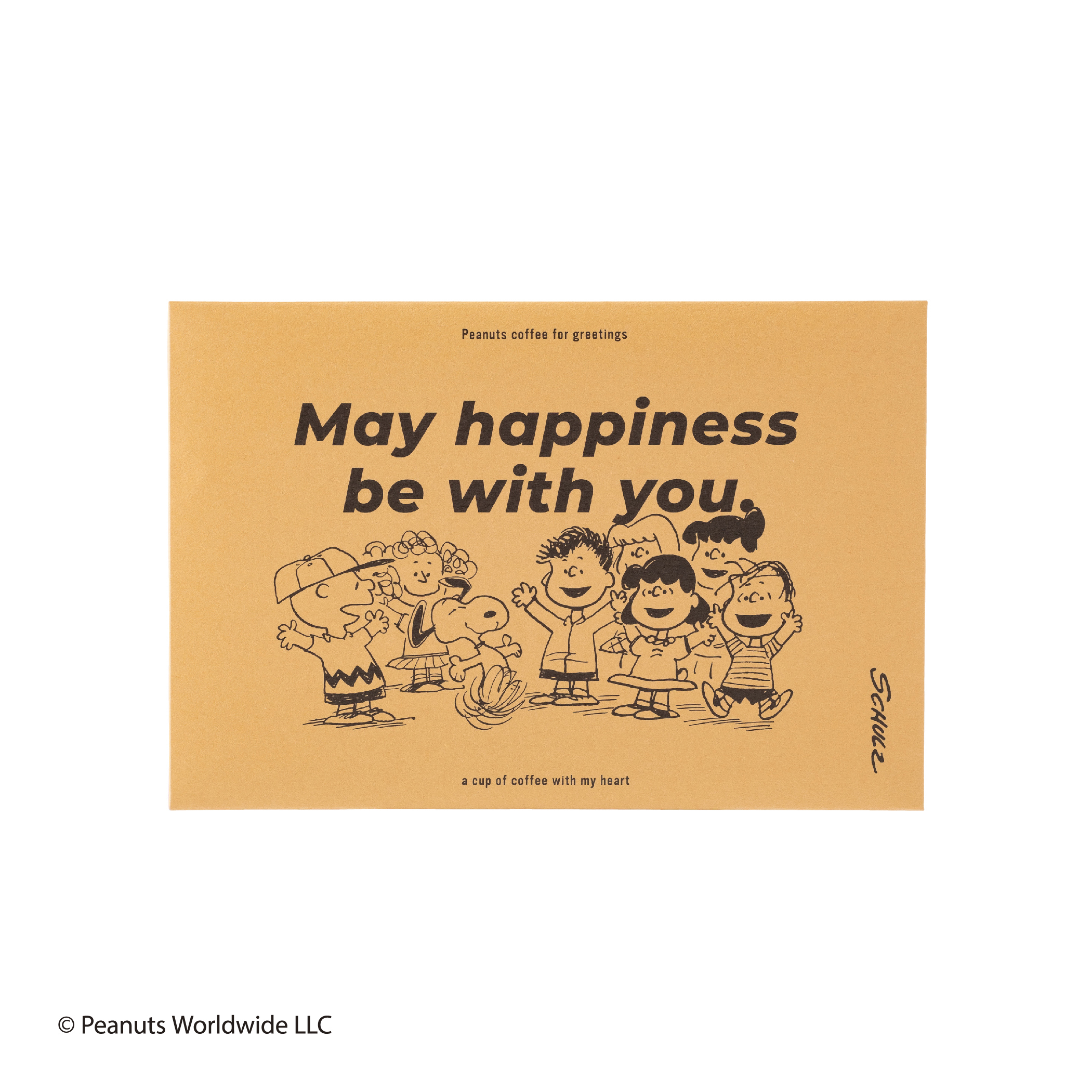 スヌーピー コーヒー  for greetings ダブルミルクカフェラテ