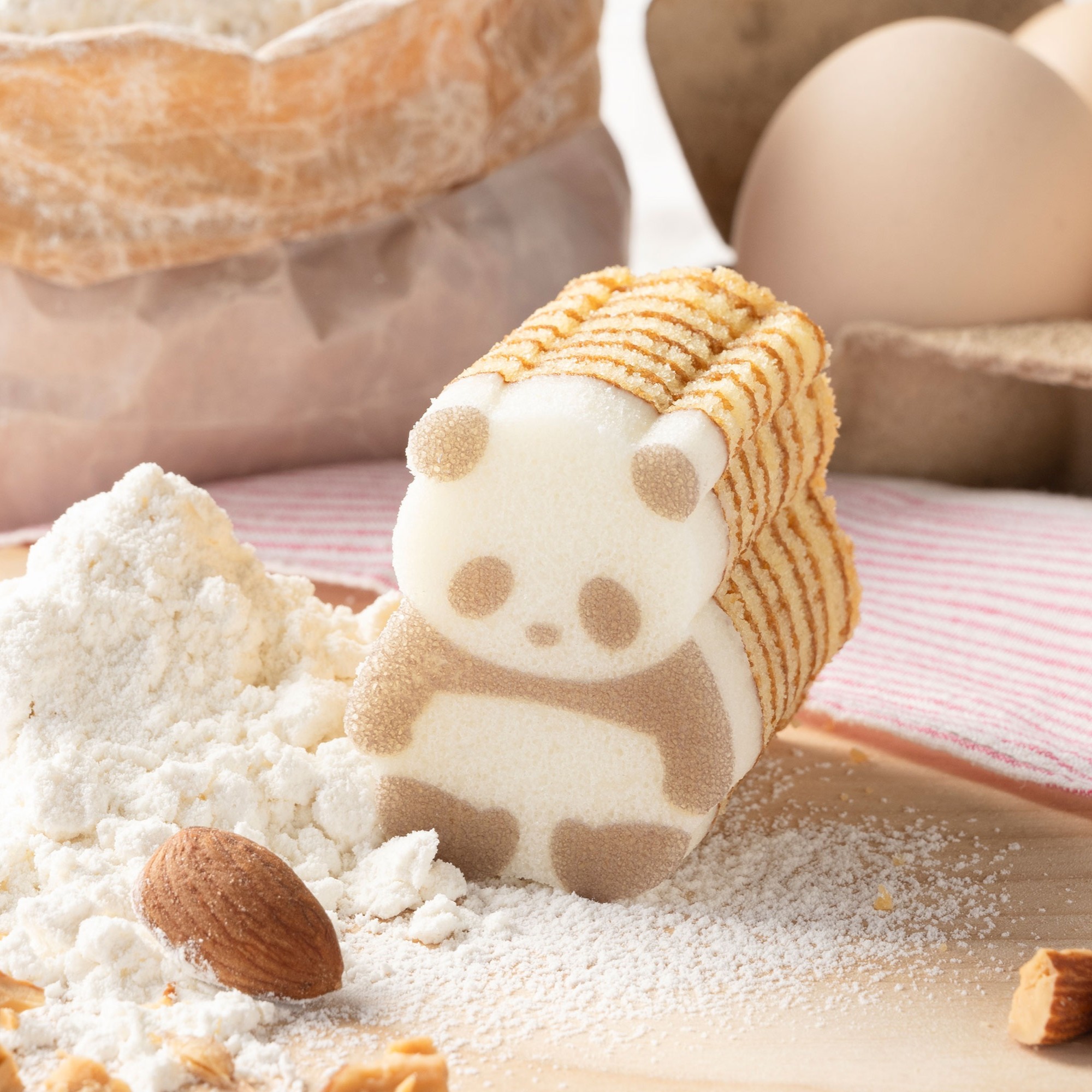 麦わらパンダ3個セット