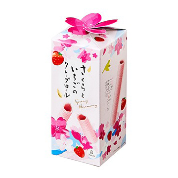 結婚内祝い・結婚祝いにぴったりの桜モチーフお菓子とグルメカタログのセット＜お菓子サイズが選べる＞
