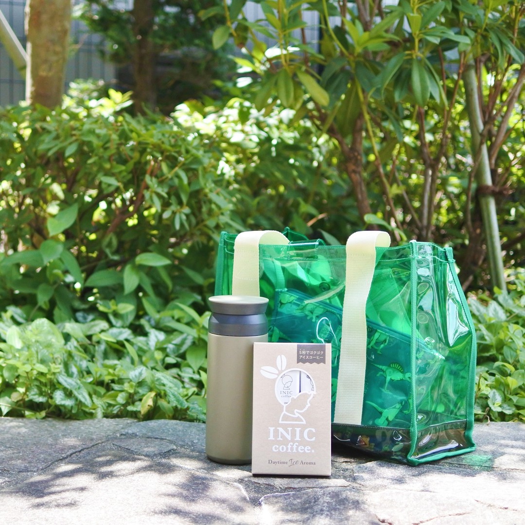 【名入れ】サーモタンブラー& INIC coffee デイタイムアイスアロマ 6C