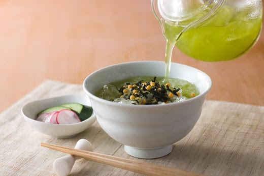 夏のまったりお茶漬け_のり(ほんの気持ちです)