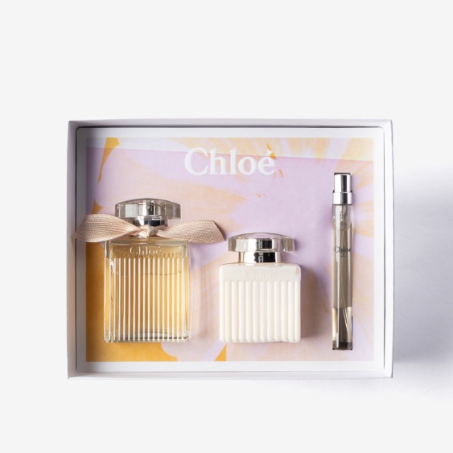 CHLOE クロエ オードパルファム 3Pコフレセット (EDP100ml＋EDP10ml＋ボディローション100ml)