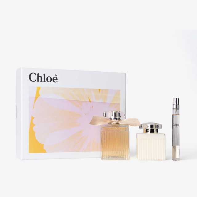 CHLOE クロエ オードパルファム 3Pコフレセット (EDP100ml＋EDP10ml＋ボディローション100ml)